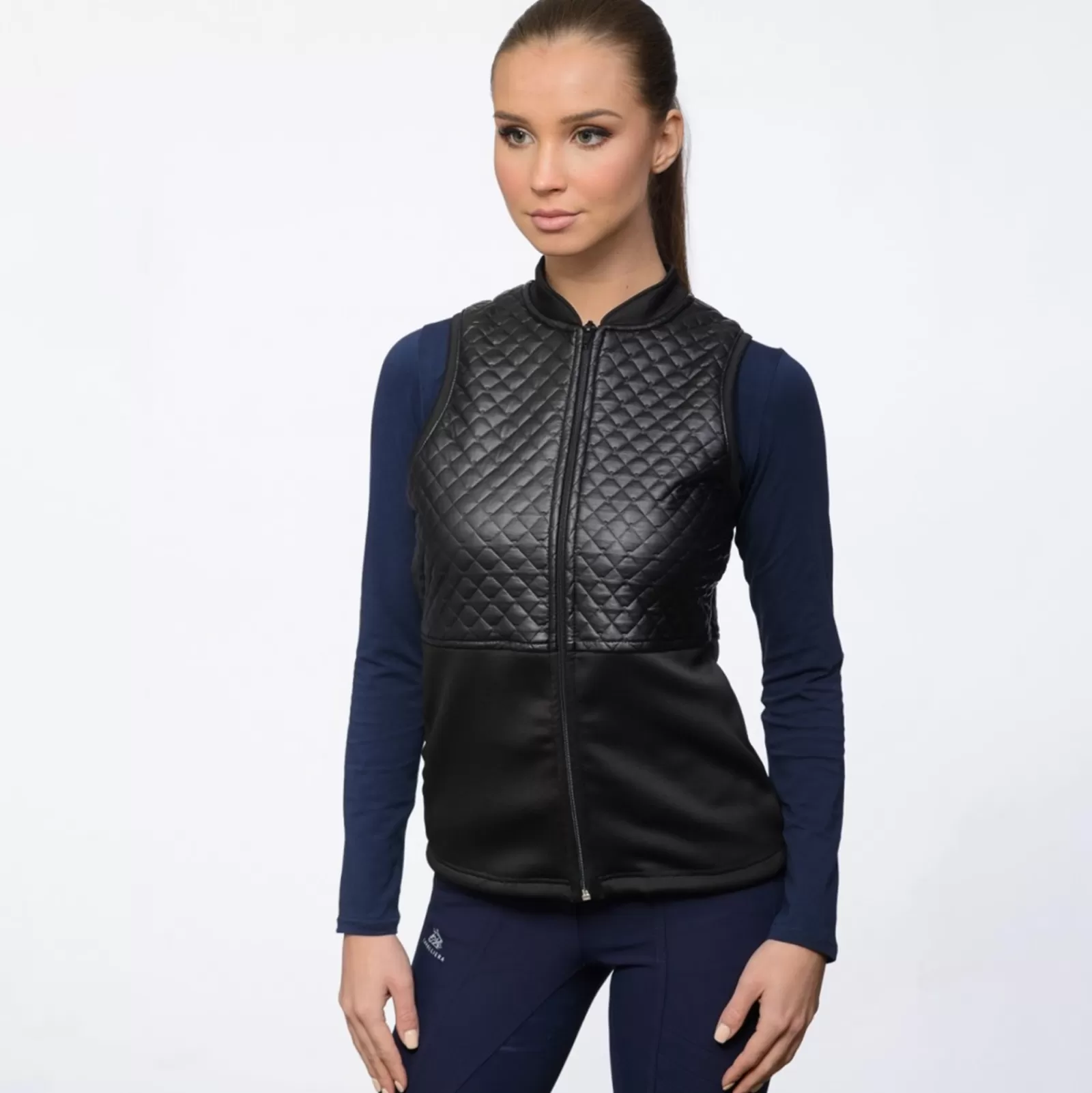 Coats & Jackets*cavalliera Grace Riding Vest With Waterproof Inserts Black/Dark Blue