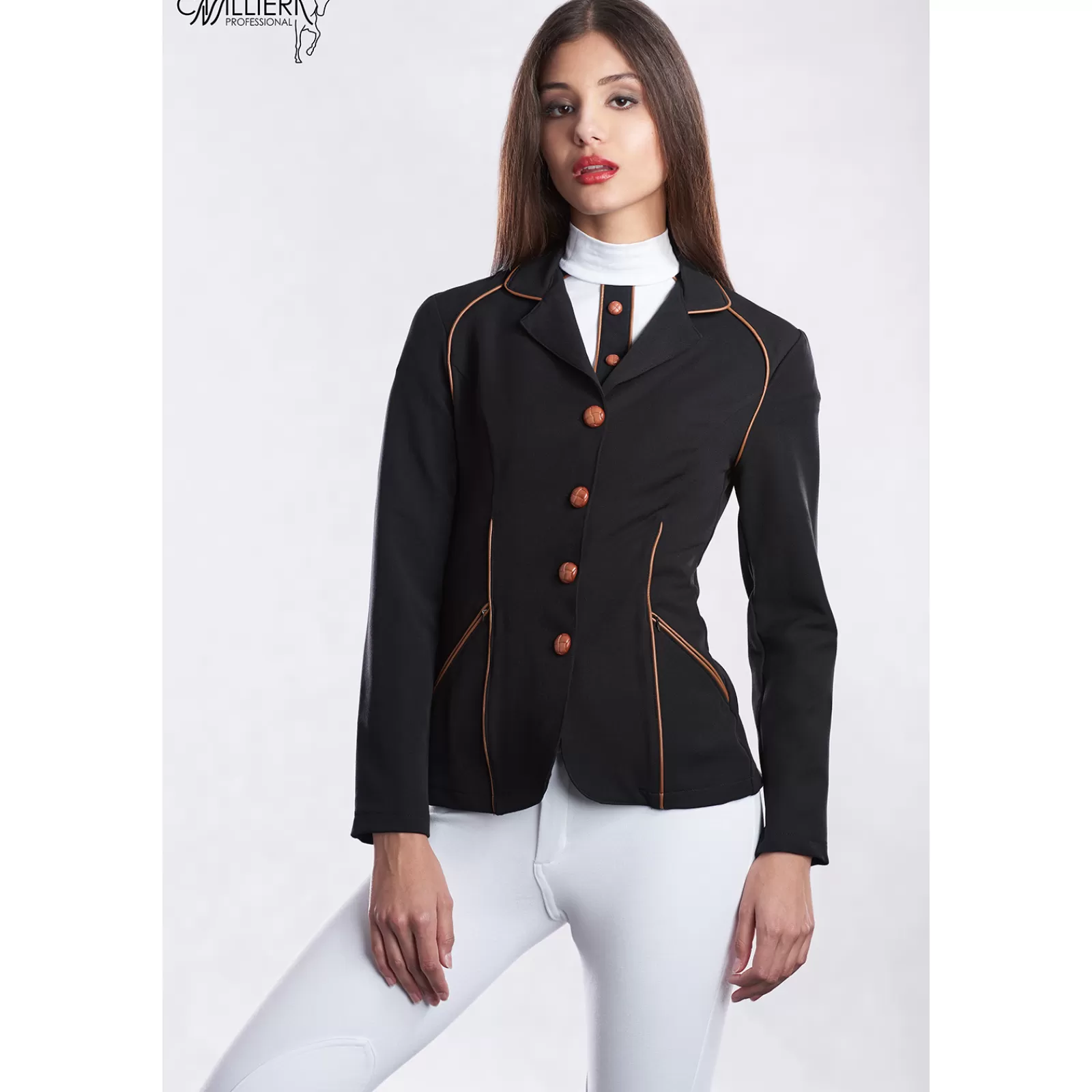 Show Clothing*cavalliera Professional Grand Show Jacket, Adult Black