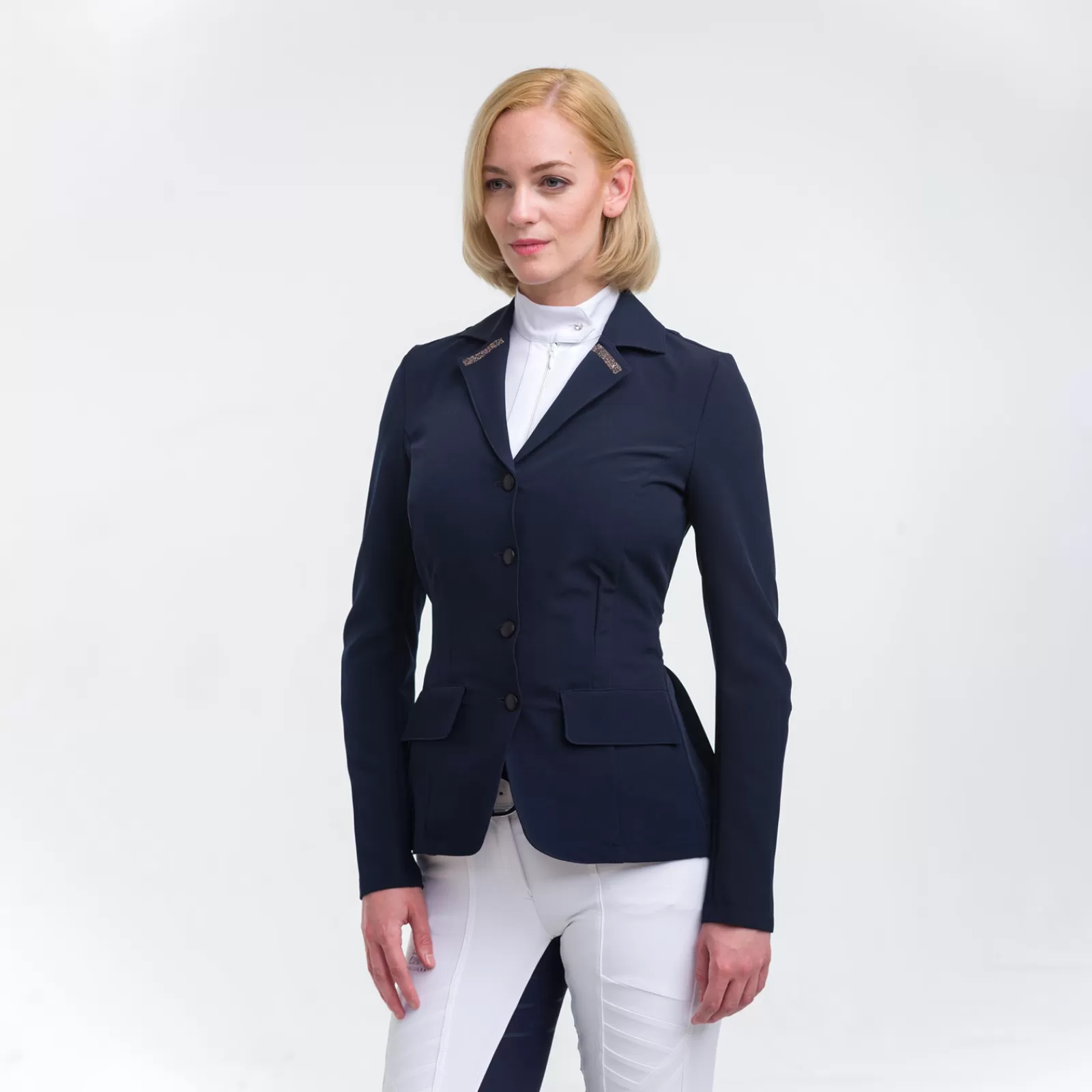 Show Clothing*cavalliera Rose Gold Purity Show Jacket Db/Ab