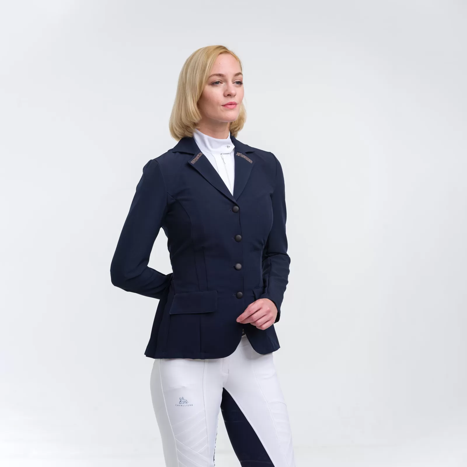 Show Clothing*cavalliera Rose Gold Purity Show Jacket Db/Ab