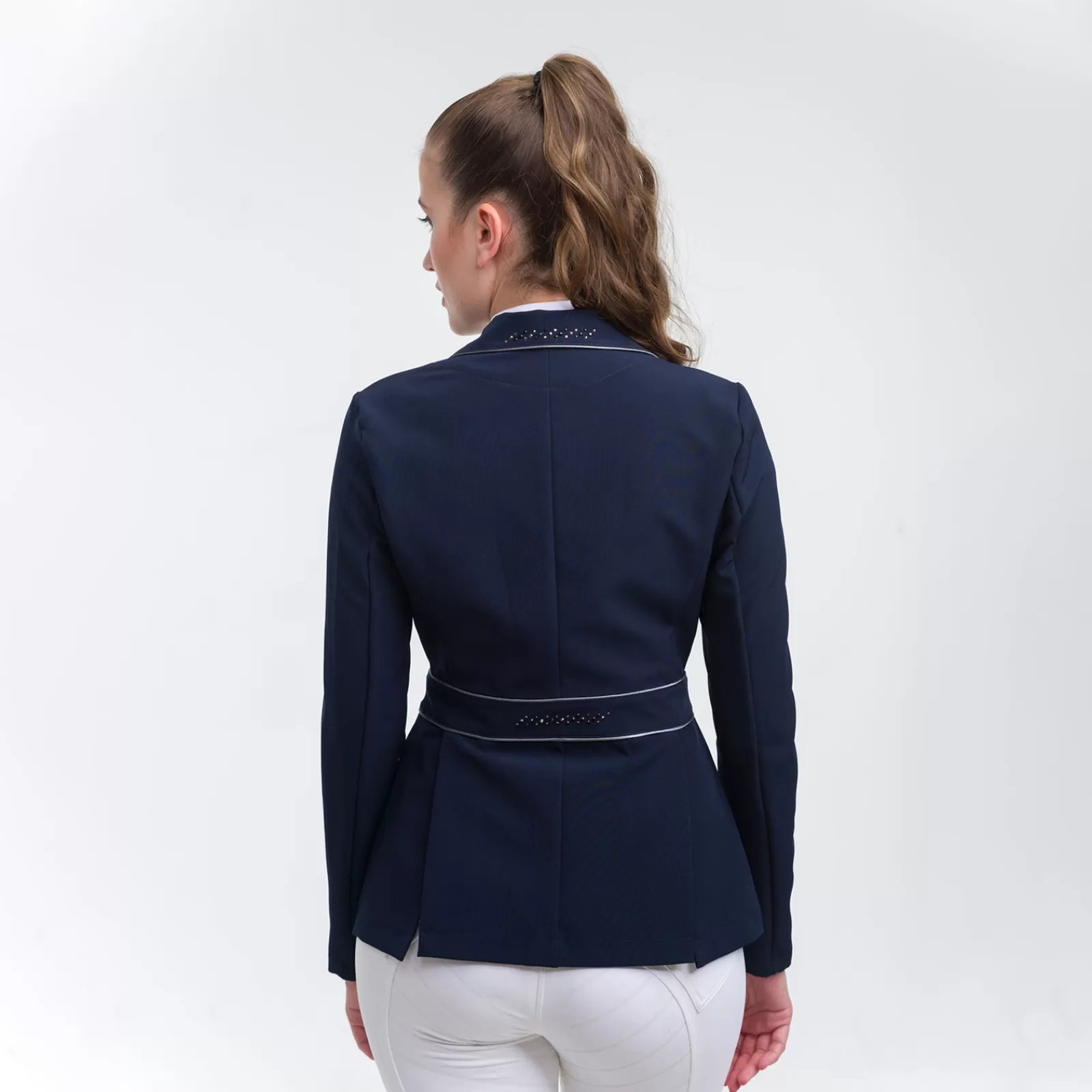 Show Clothing*cavalliera Venice Show Jacket Navy/Grey