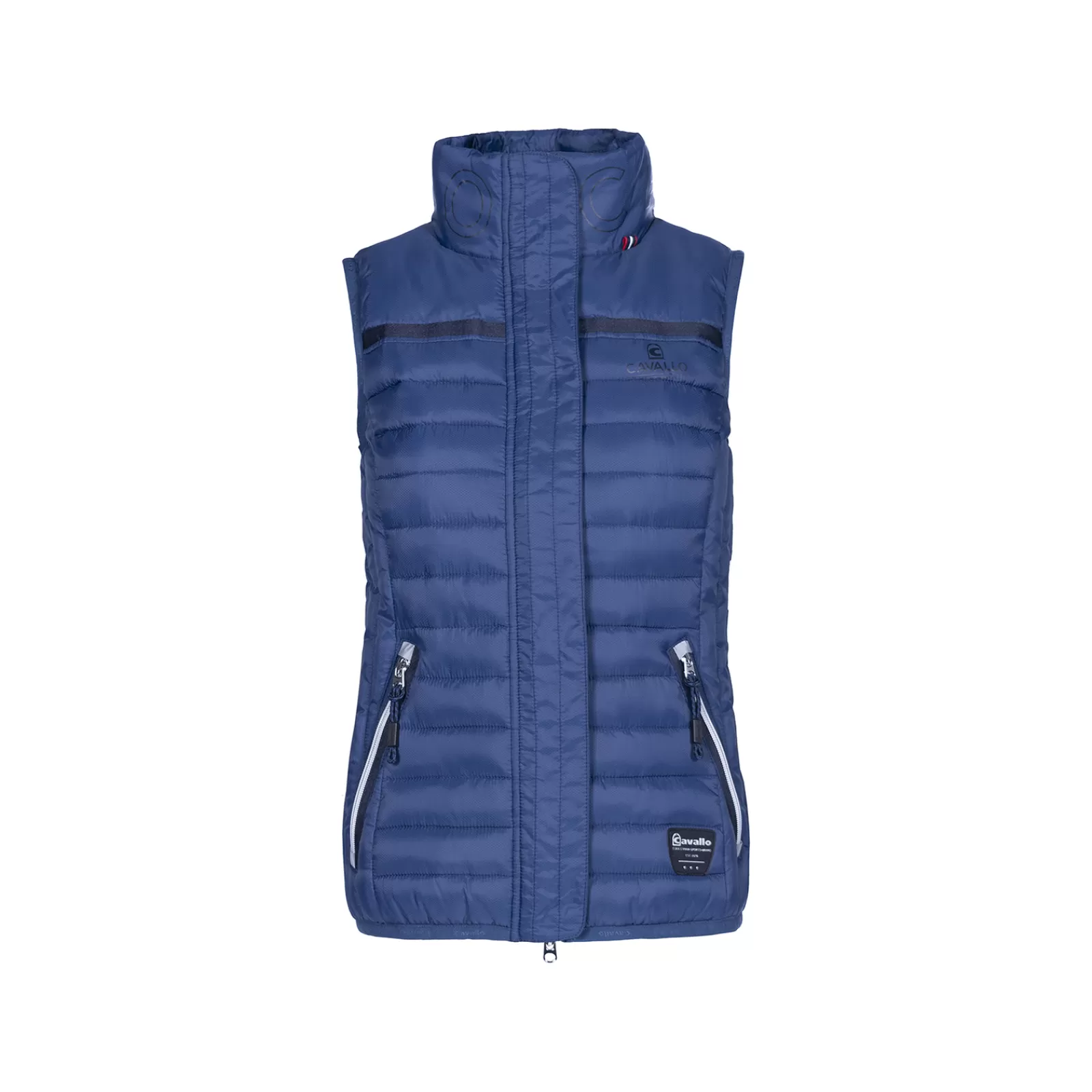 Coats & Jackets*cavallo Brita Waistcoat Dusty Blue