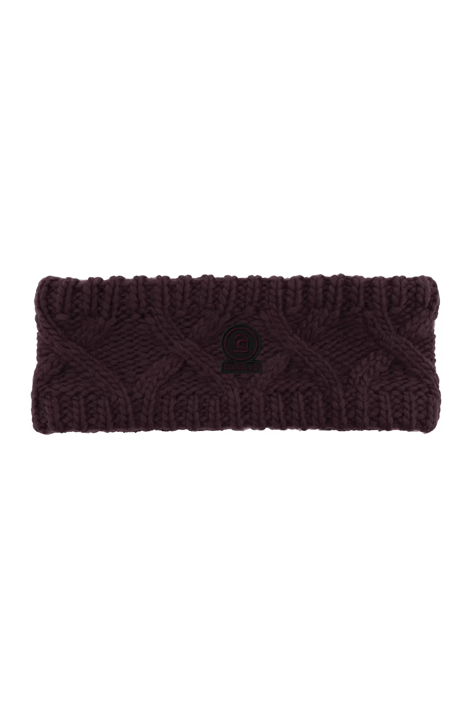 Caps & Headbands*cavallo Elissa Headband Wine Red