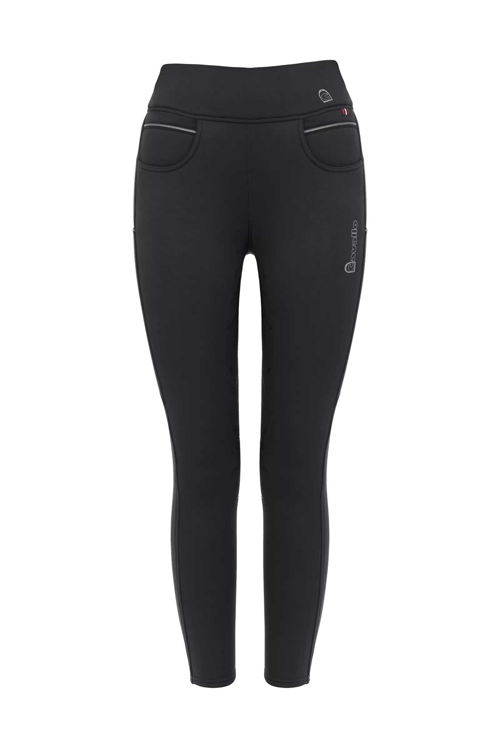 Riding Tights*cavallo Liz Grip Women'S Thermo Riding Tights Black