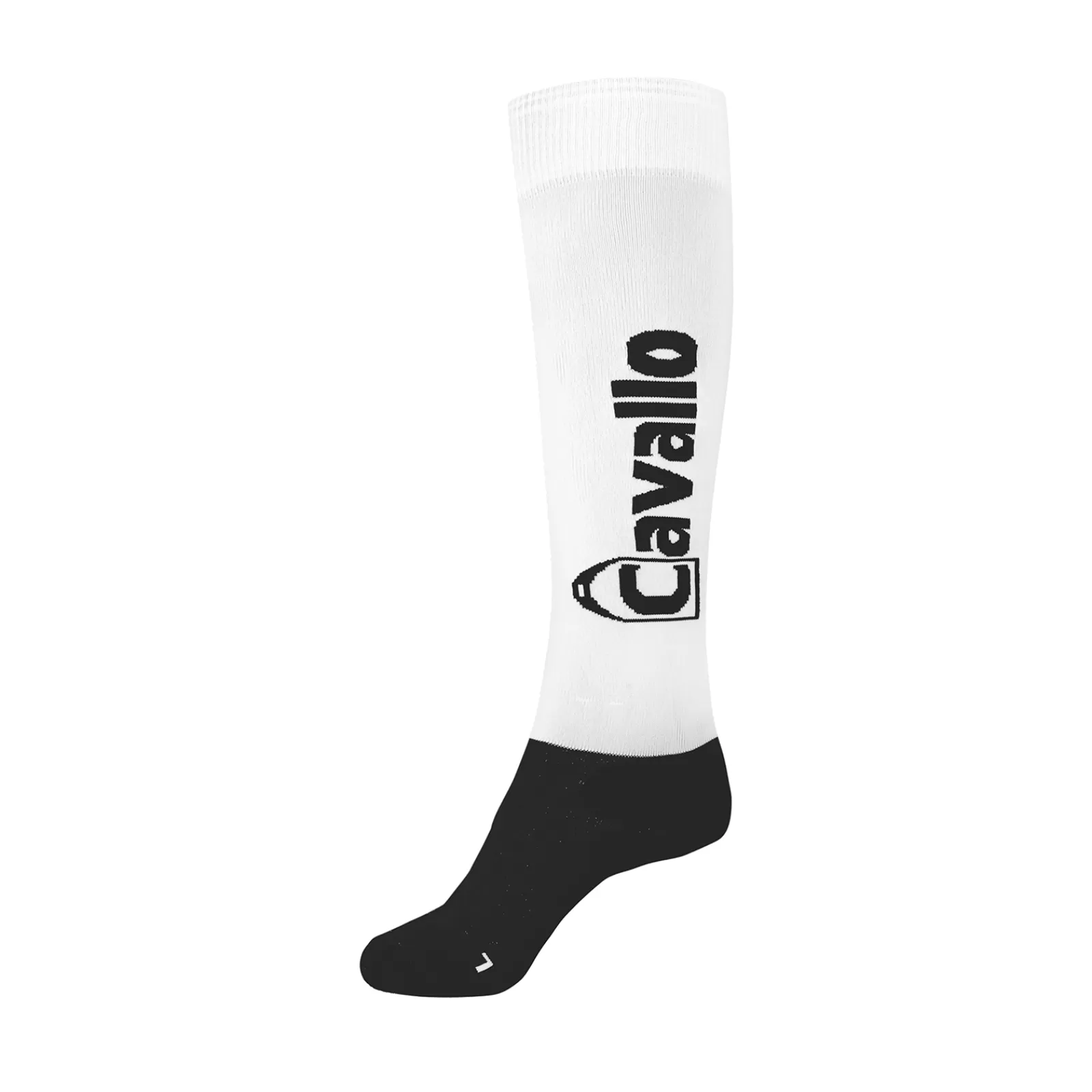 Riding Socks*cavallo Simo C Knee Socks White/Black