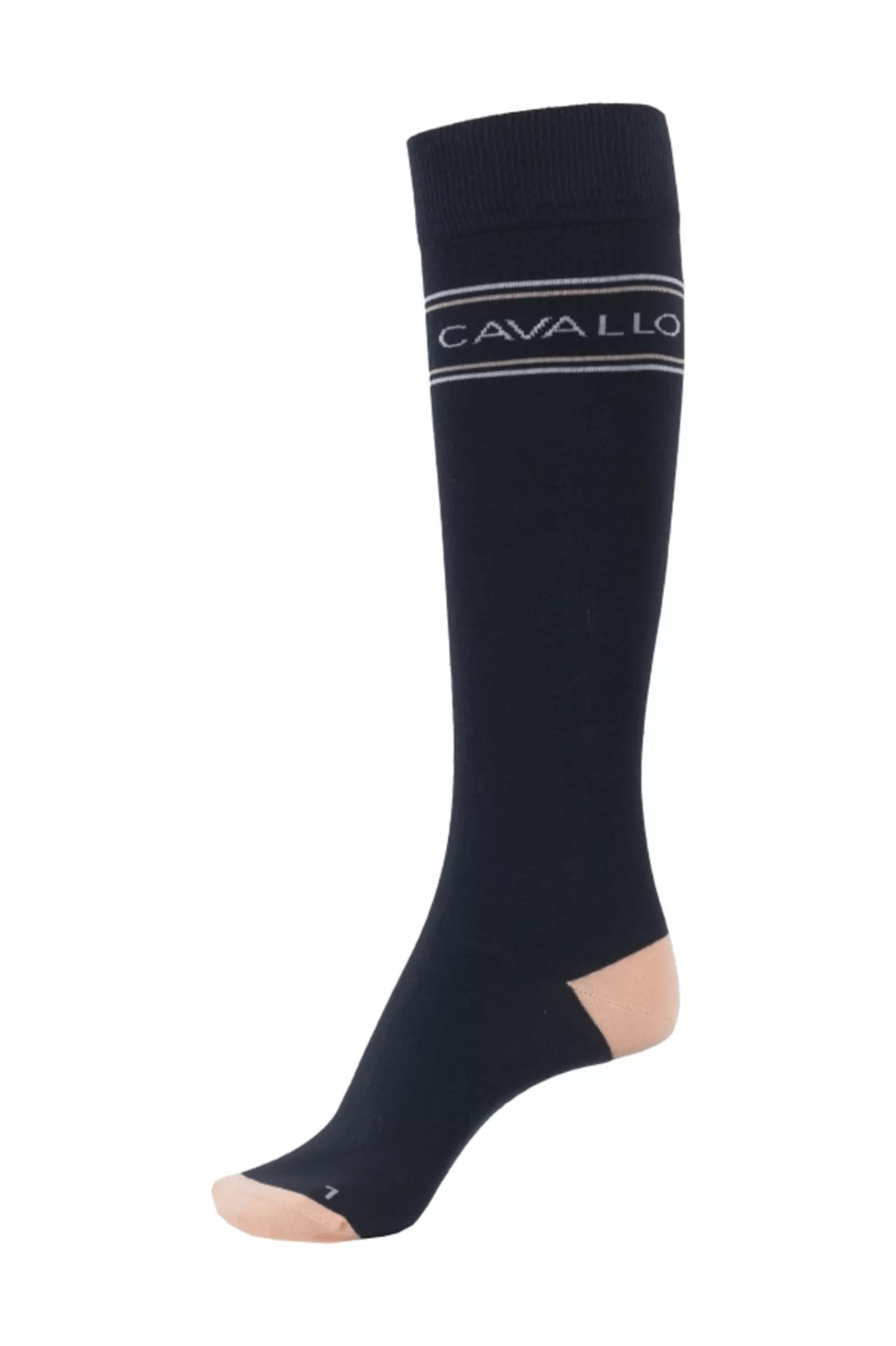 Riding Socks*cavallo Sylke Socks Db/Ab