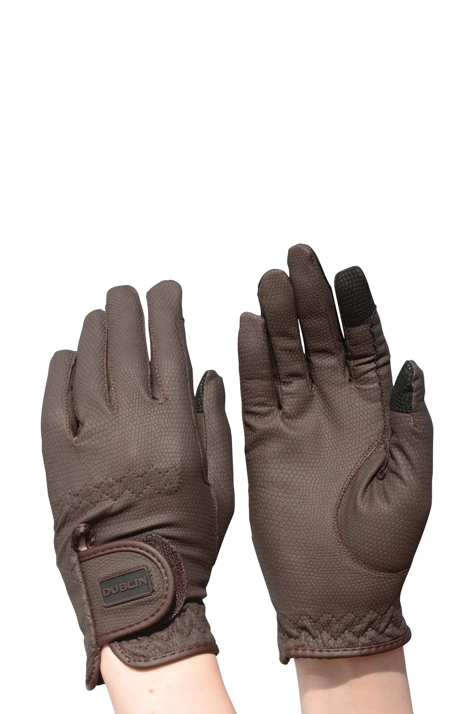 All Season Gloves*dublin Everyday Touch Screen Compatible Riding Gloves Brown