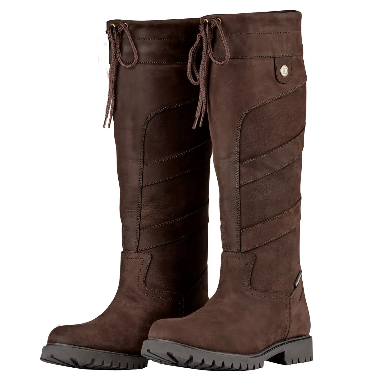 Yard Boots*dublin Kennet Boots Chocolate Brown