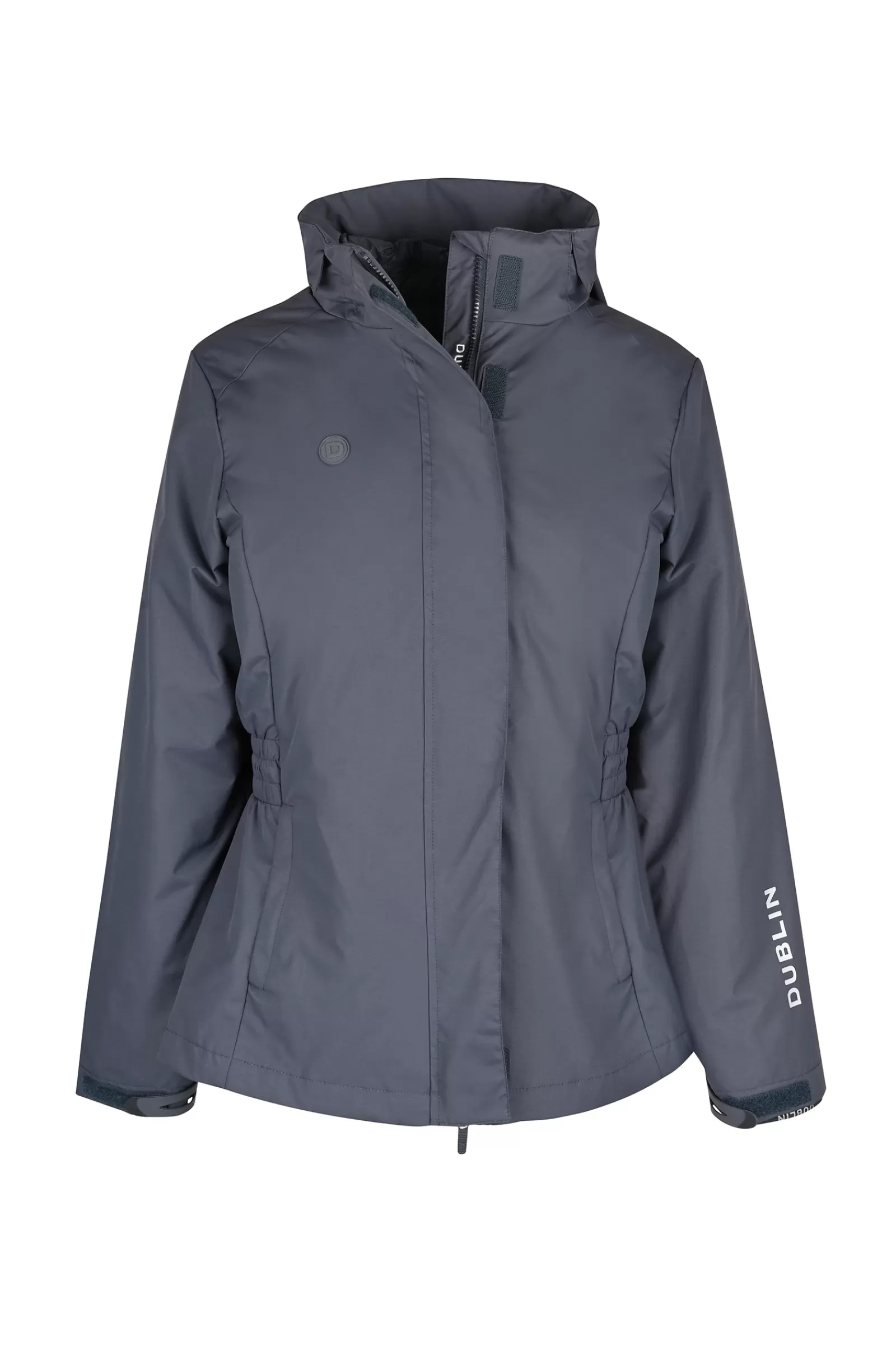 Rain Clothing*dublin Peyton Women'S Waterproof Jacket Asphalt Dark Grey