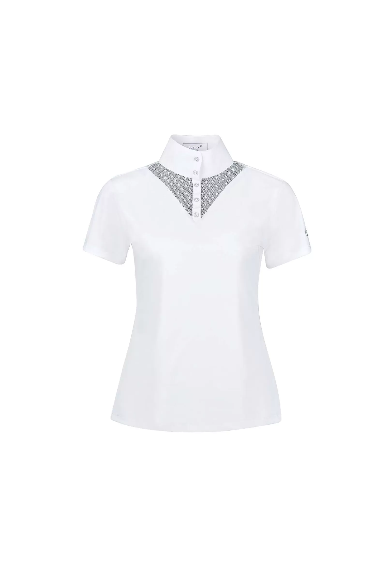 Show Clothing*dublin Tara Competition Women'S Lace Shirt Wh/Ab