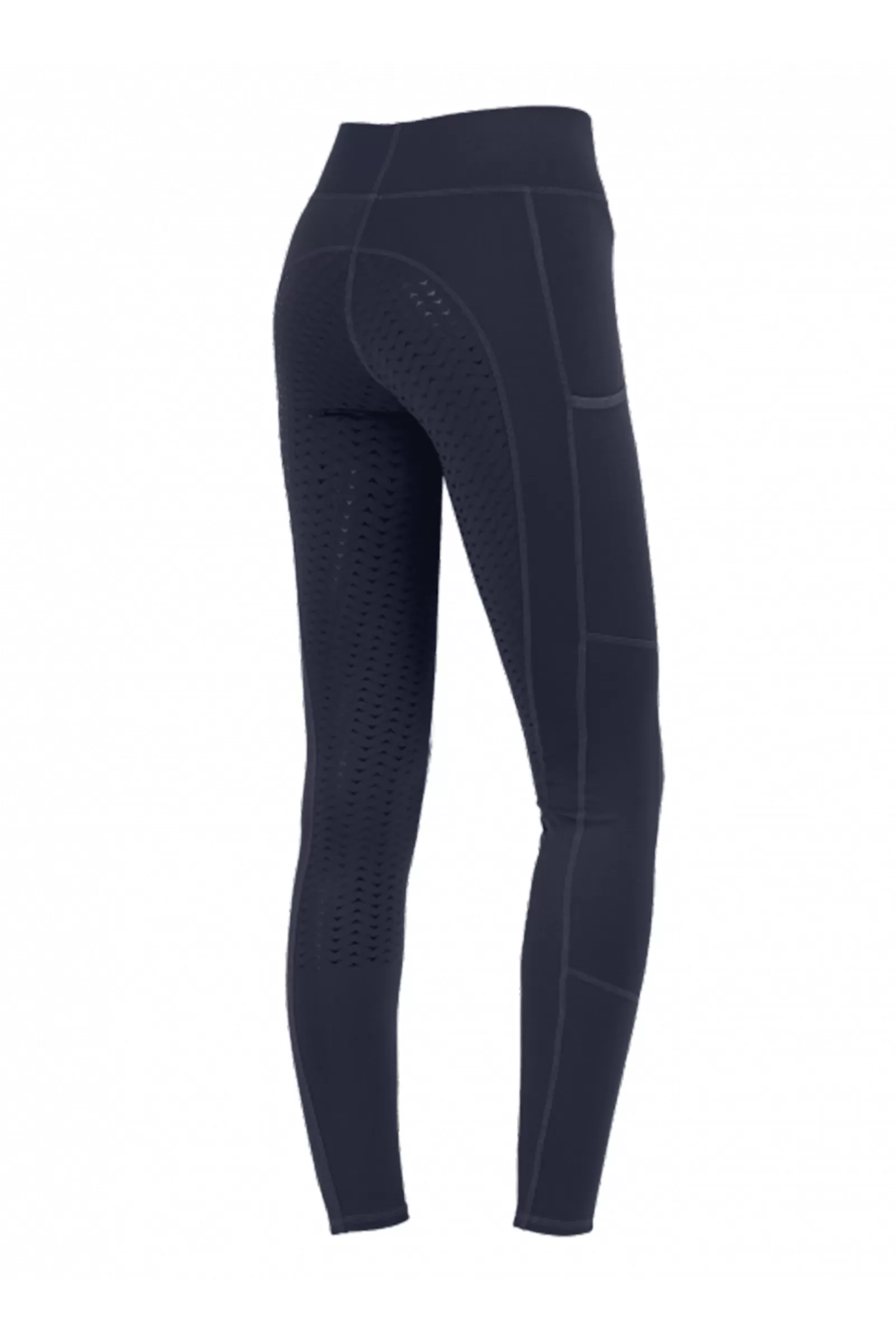 Riding Tights*elt Ella Kids' Full Grip Thermo Riding Tights Db/Ab