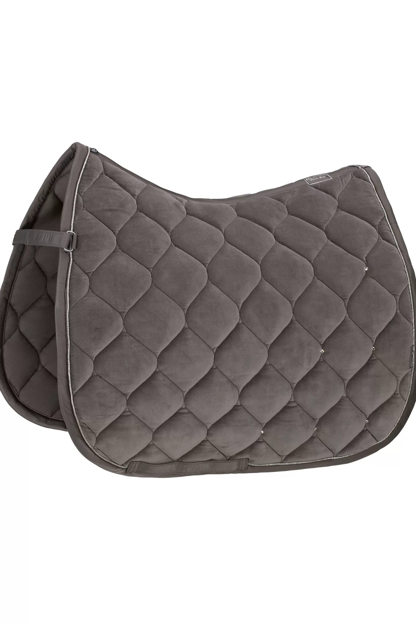 eskadron Classic Sports Ss22 Velvet Crystal Dressage Saddle Pad> Dressage Saddle Pads