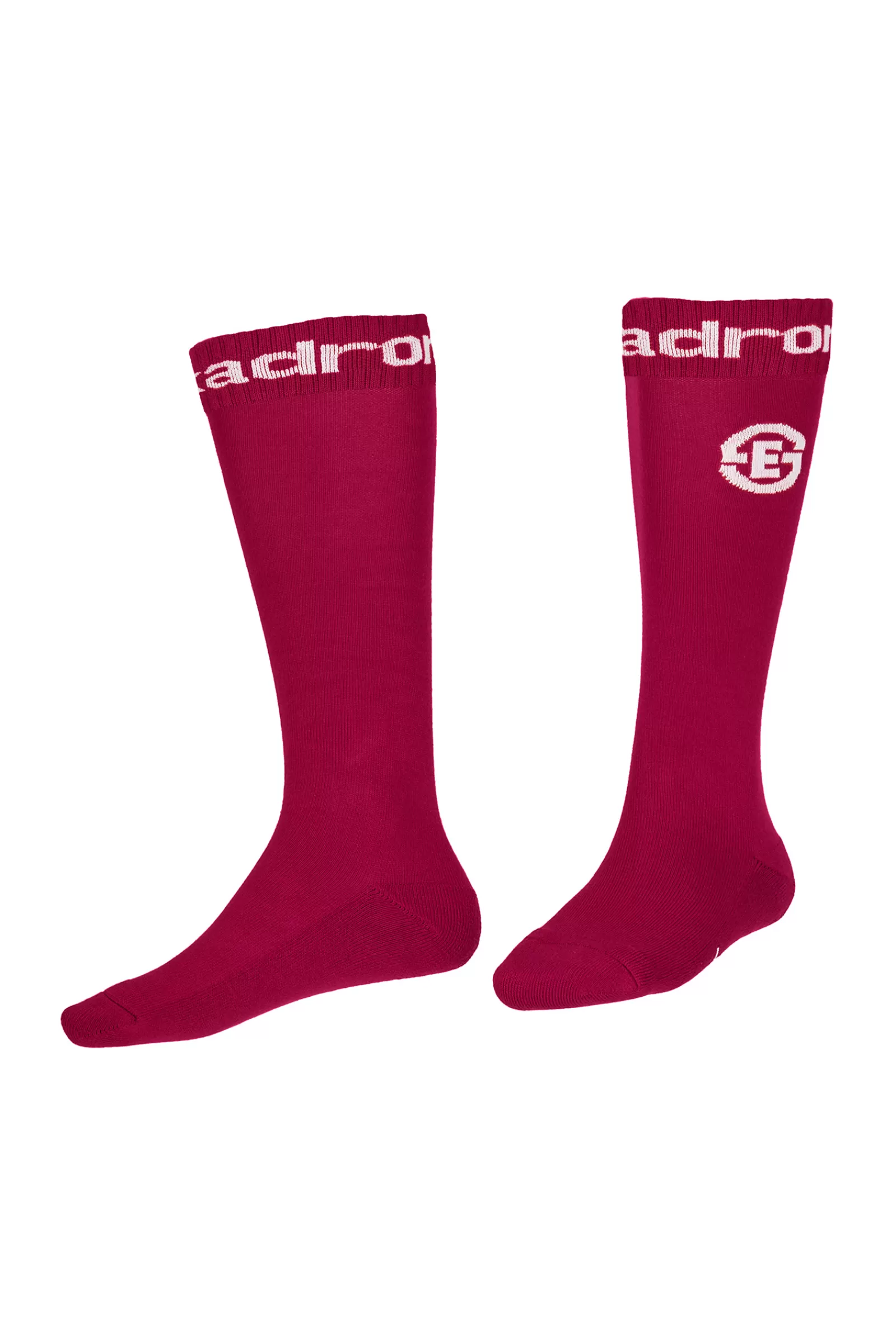 Riding Socks*eskadron Fanatics Ss23 Kneesocks Beetroot Pink