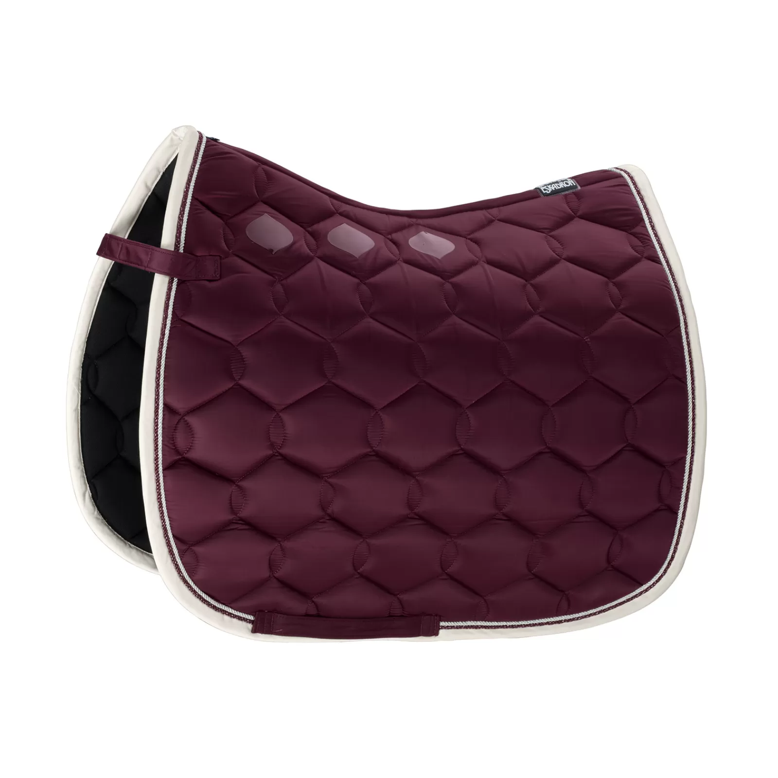 eskadron Glossy Wave Contrast All Purpose Saddle Pad> All Purpose & Jumping Saddle Pads