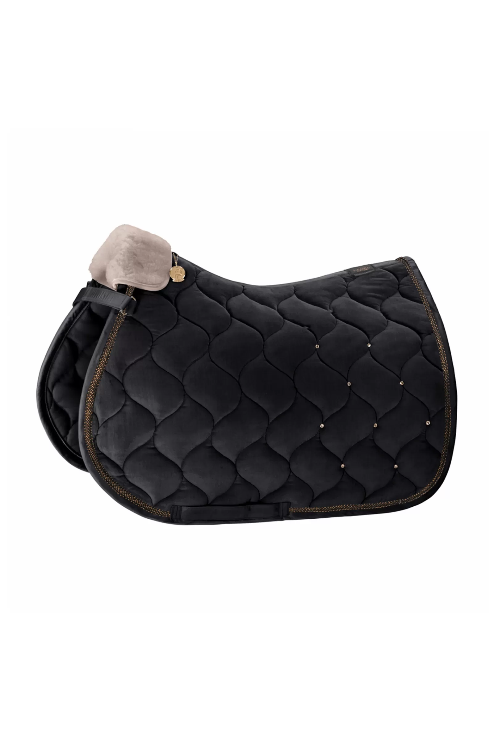 eskadron Platinum 23 Velvet Crystal All Purpose Saddle Pad> All Purpose & Jumping Saddle Pads