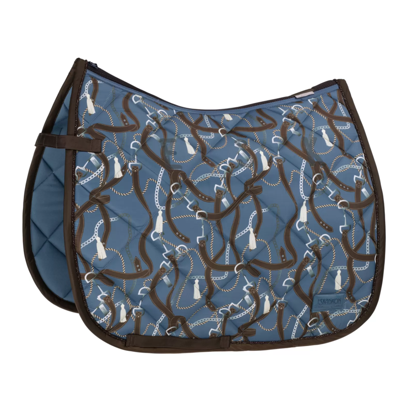 eskadron Platinum Aw20 Dressage Saddle Cloth Glossy Dessin> Dressage Saddle Pads