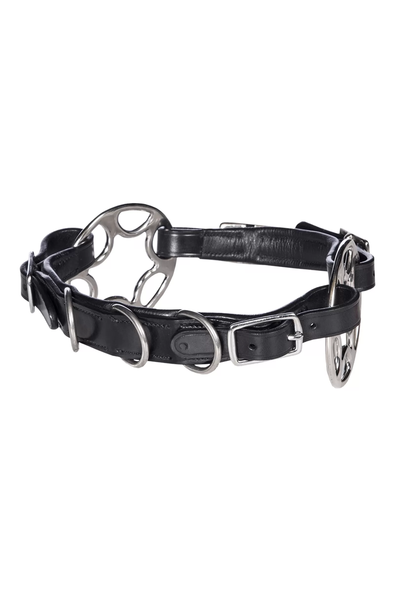 fra Caval Cavemore Noseband English Leather (Syst.2) W/ Scissors> Bridles & Nosebands