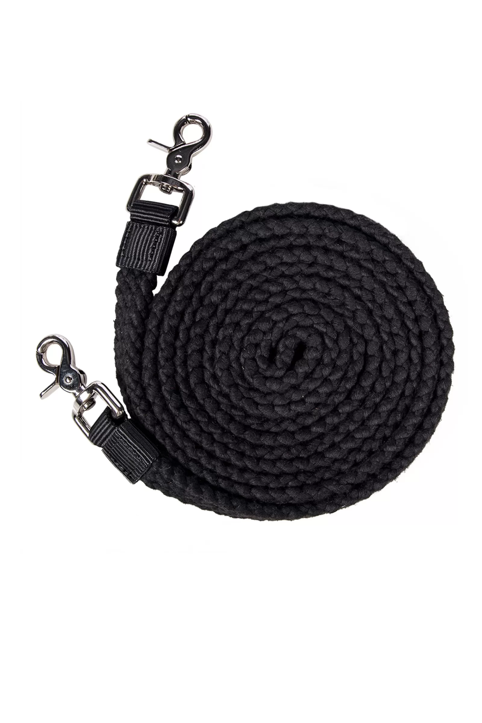 fra F.R.A. Gabi Flat Woven Cotton Reins 25Mm, W/ Clips 300Cm> Auxiliary Reins & Lunging Aids