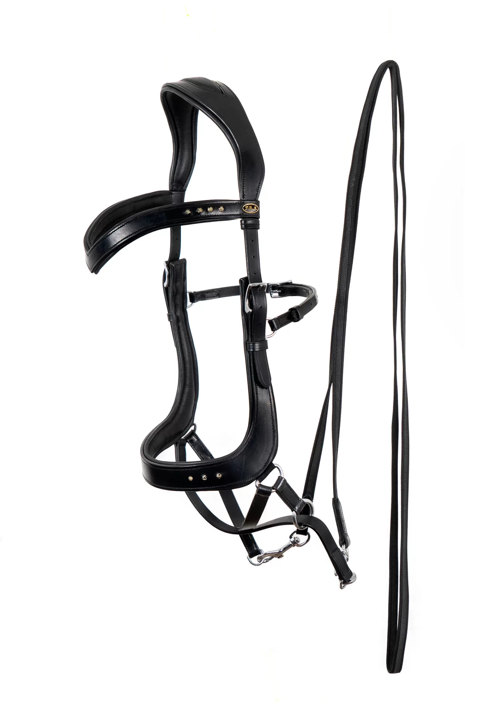 fra F.R.A. Glory System 4 Chin-Crossed Bitless Bridle> Bridles & Nosebands