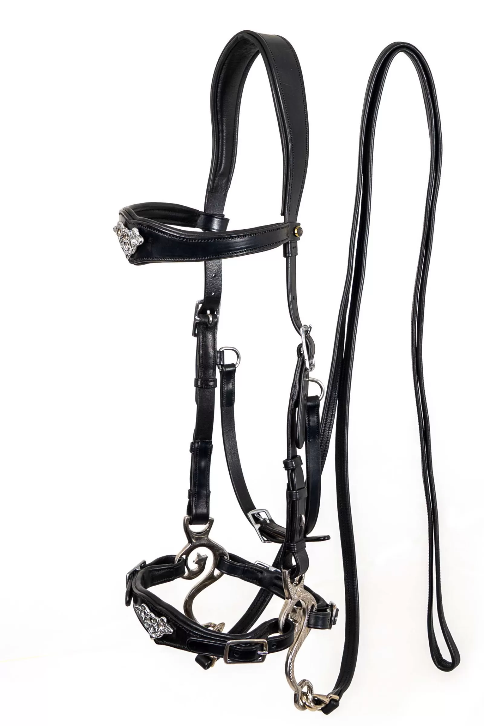 fra F.R.A. Imperial Hackamore Bridle> Bridles & Nosebands