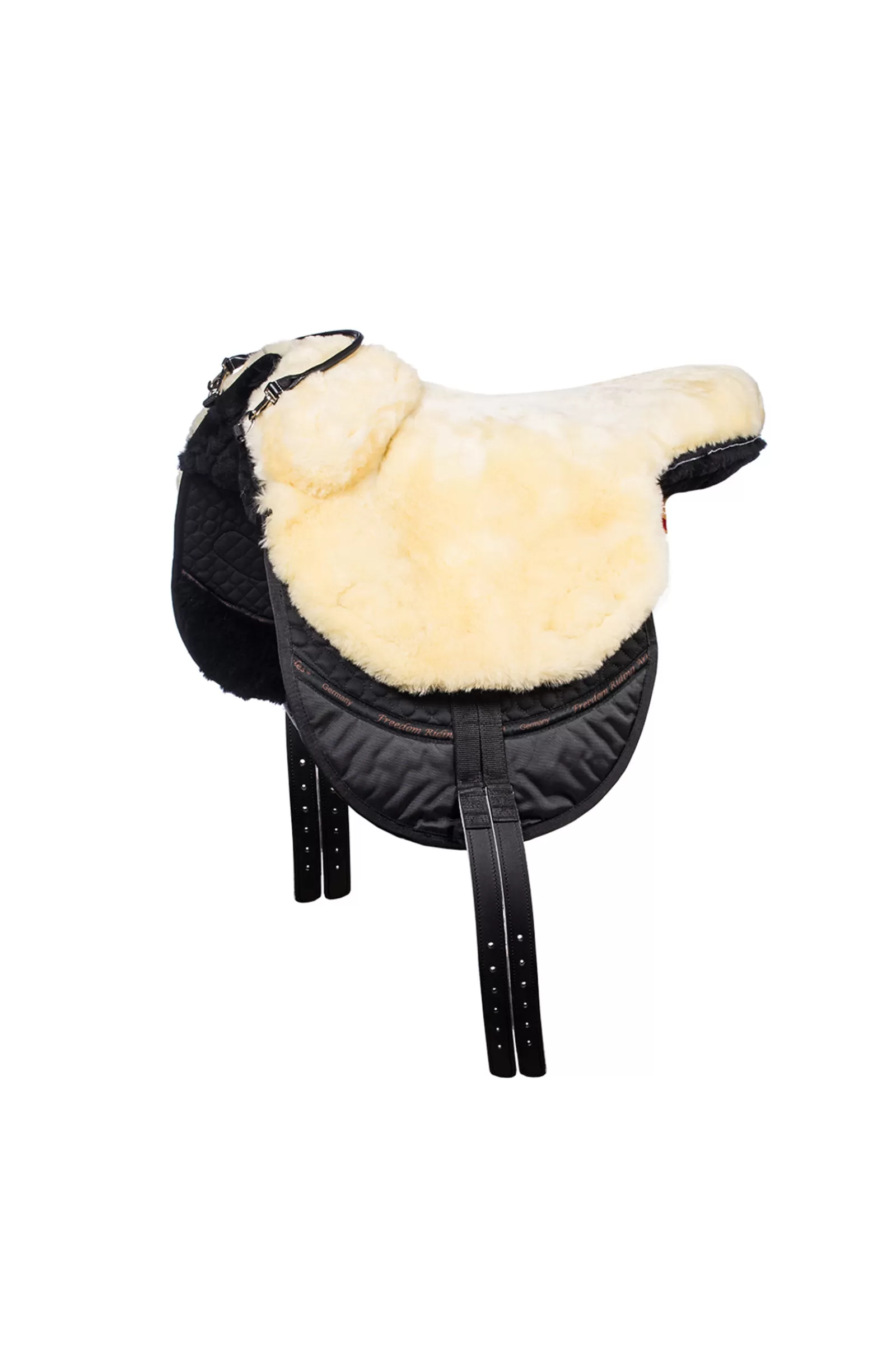 fra Macon Extra Merino Bareback Pad, Knee Rolls & Inlays, M> Saddles