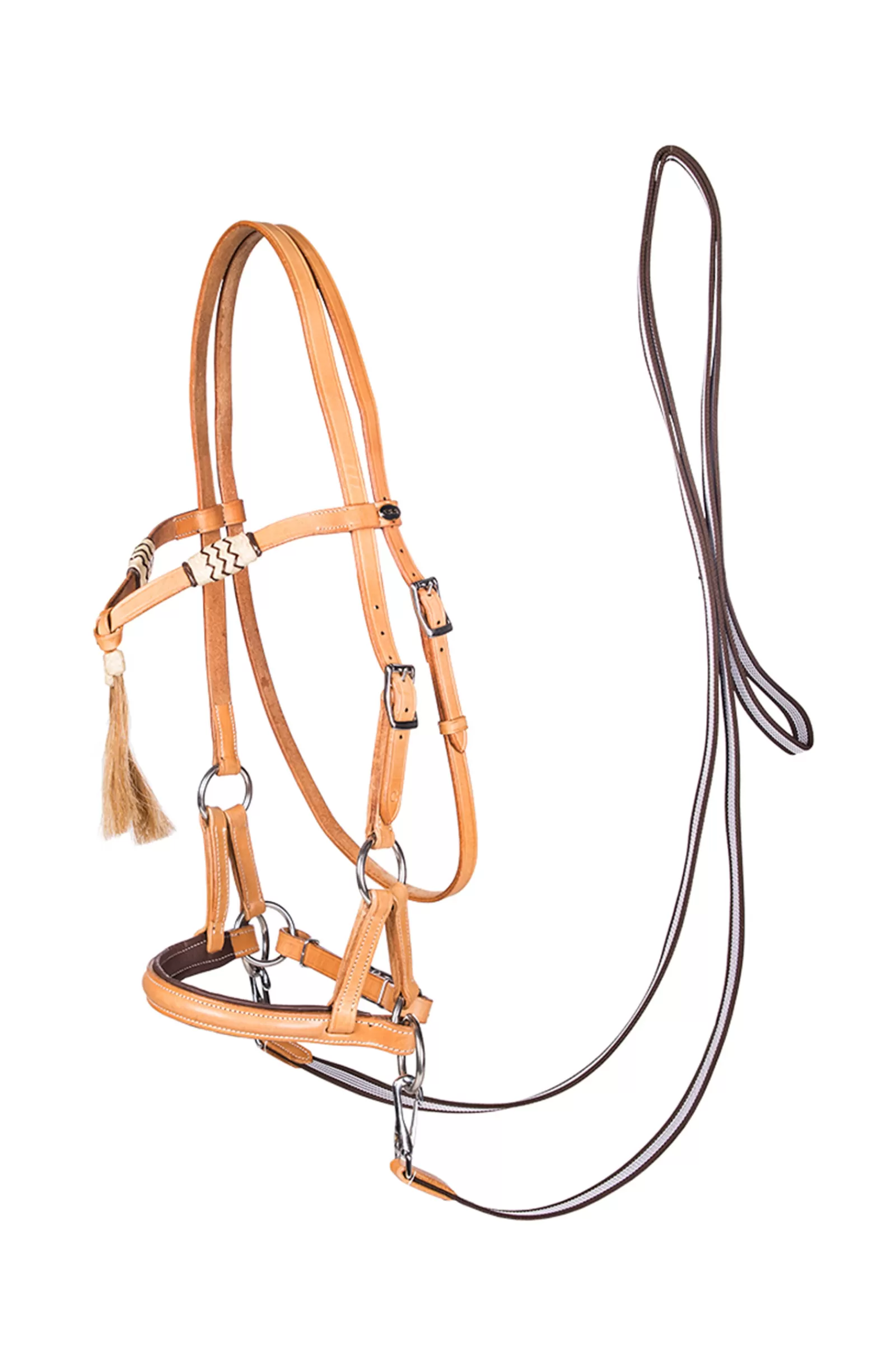 fra F.R.A. Shango Sidepull (System 3) Western Look Leather> Bridles & Nosebands