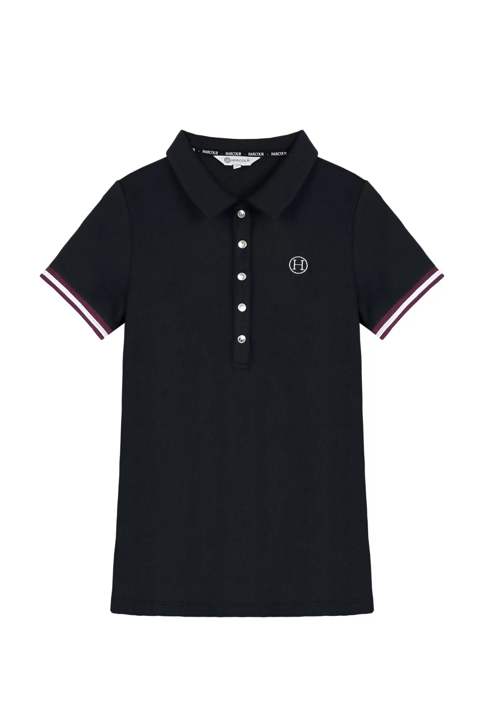 Tops & T-Shirts*harcour Pactole Women'S Polo Black