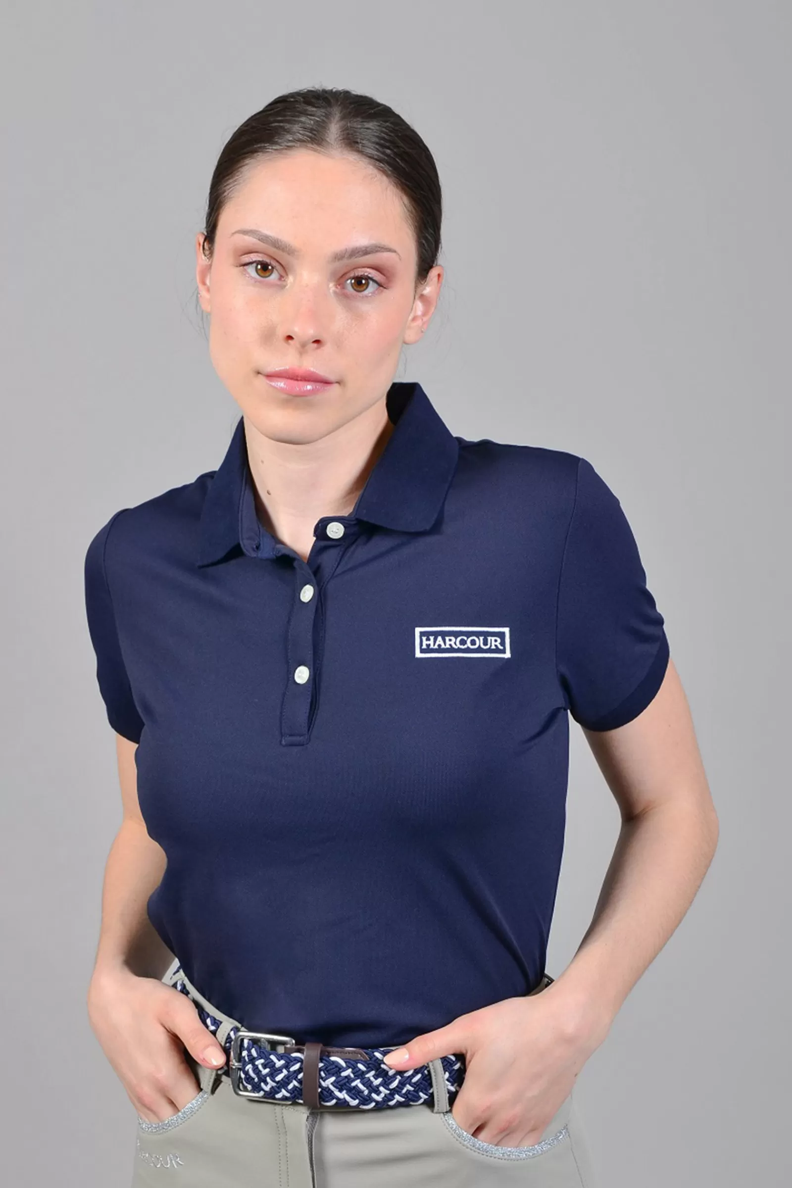 Tops & T-Shirts*harcour Pivah Women'S Polo Db/Ab