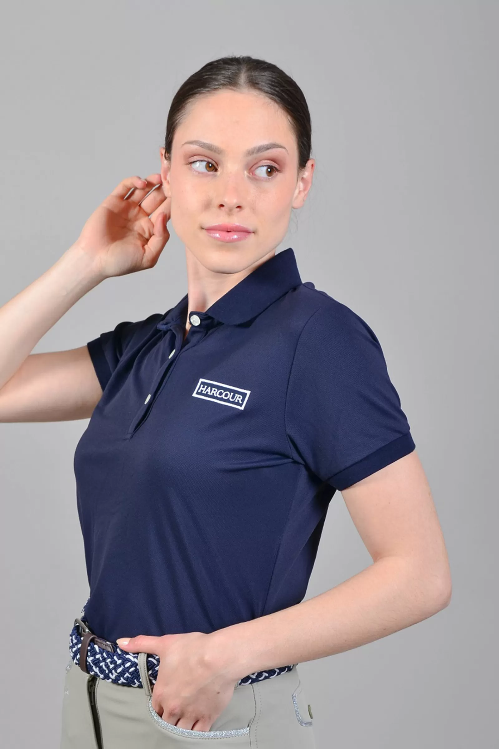 Tops & T-Shirts*harcour Pivah Women'S Polo Db/Ab