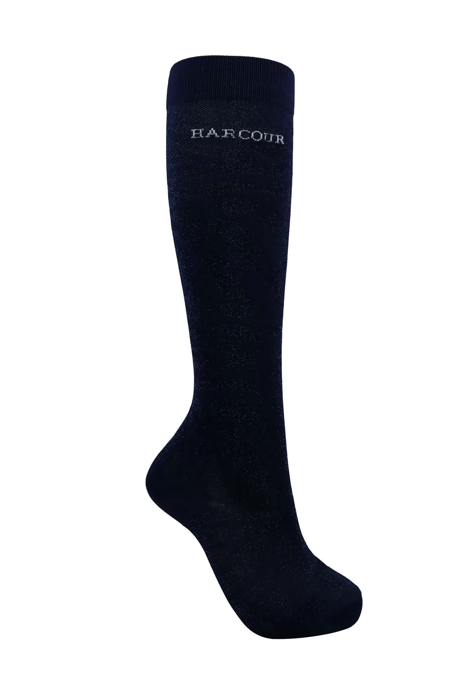 Riding Socks*harcour Sonar Socks Black/Purple/Blue