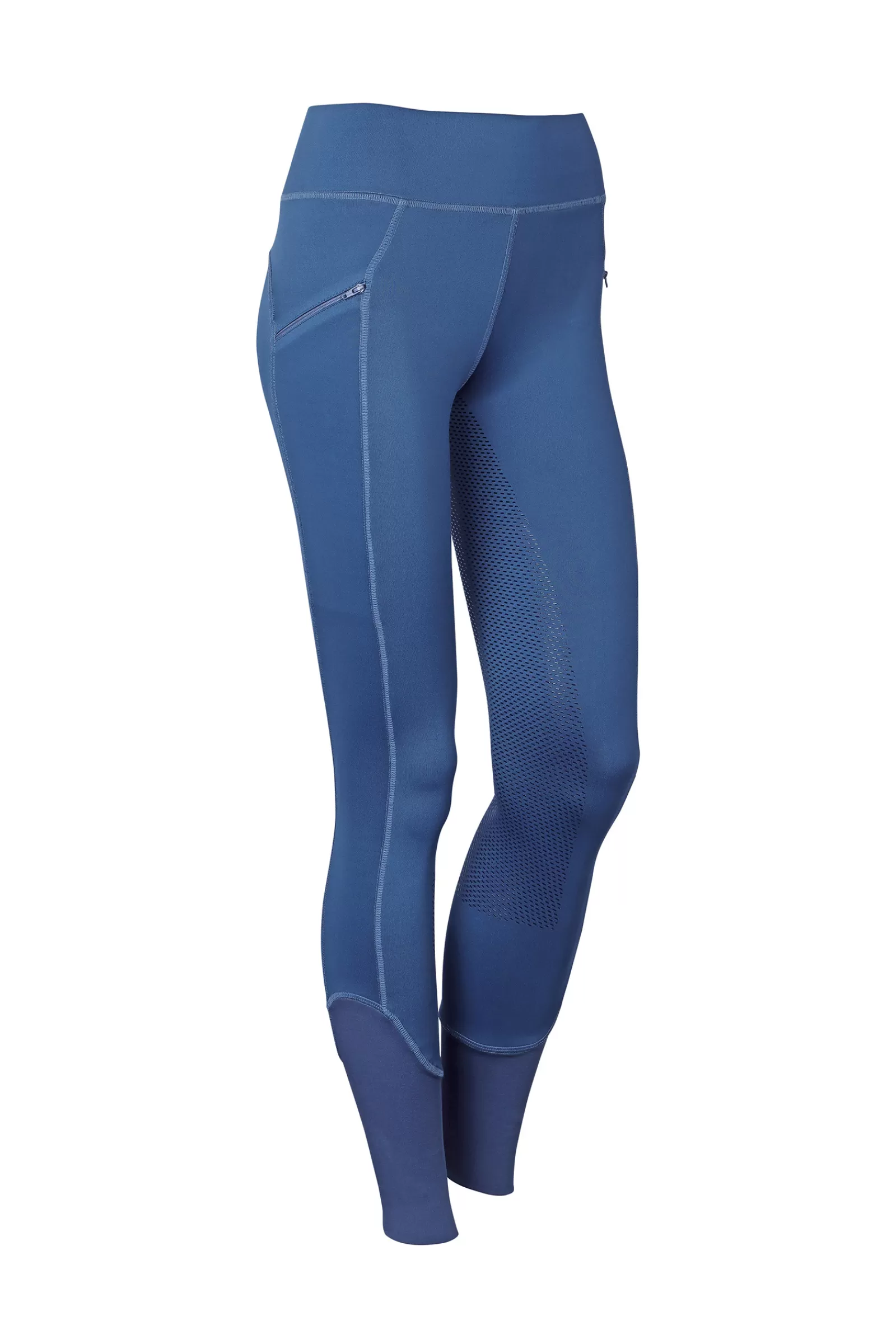 Riding Tights*harryshorse Harry'S Horse Avatar Women'S Full Grip Riding Tights Blue