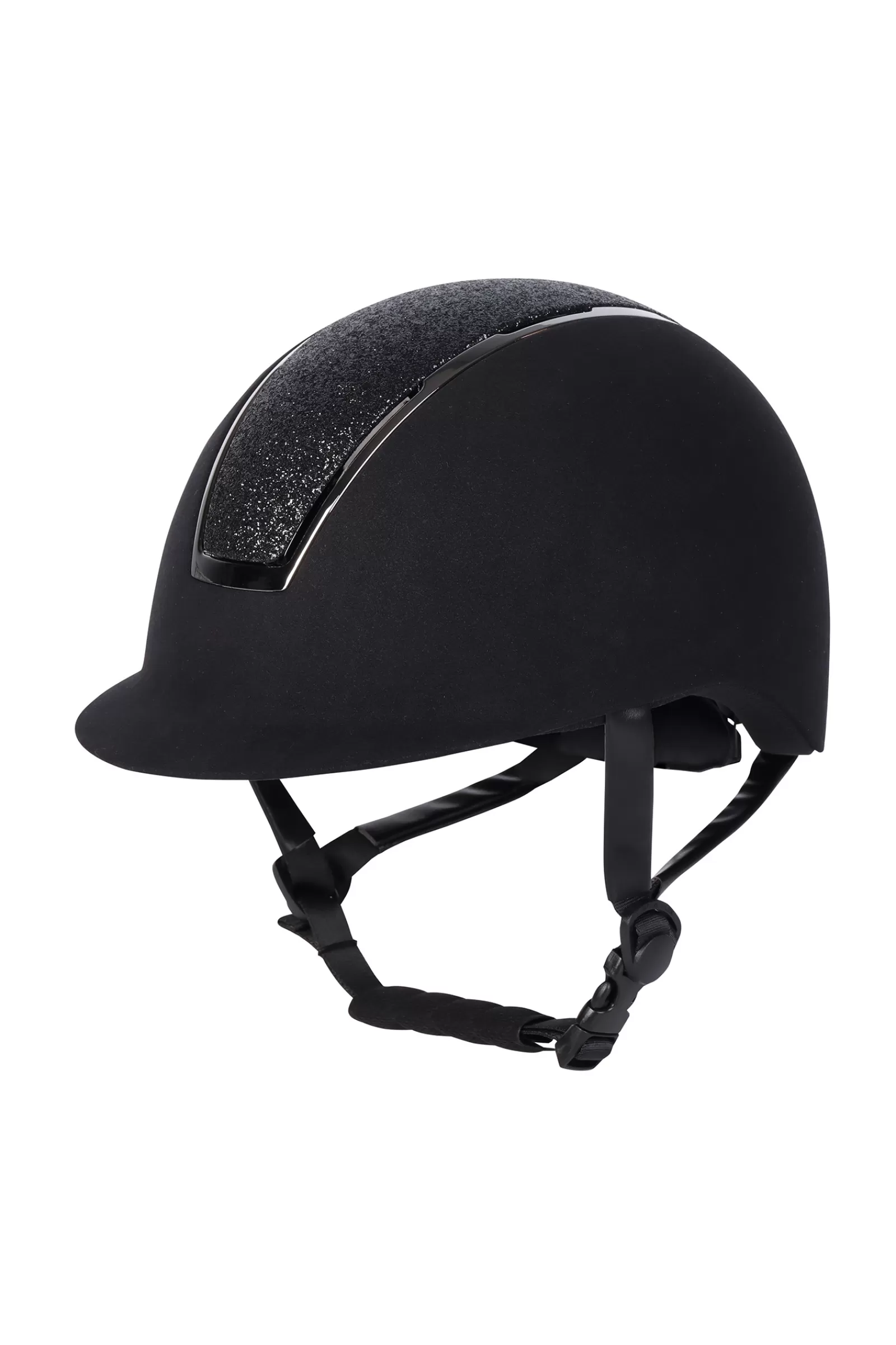 Riding Hats & Helmets*harryshorse Harry'S Horse Regal Velvet Sparkle Riding Helmet Black