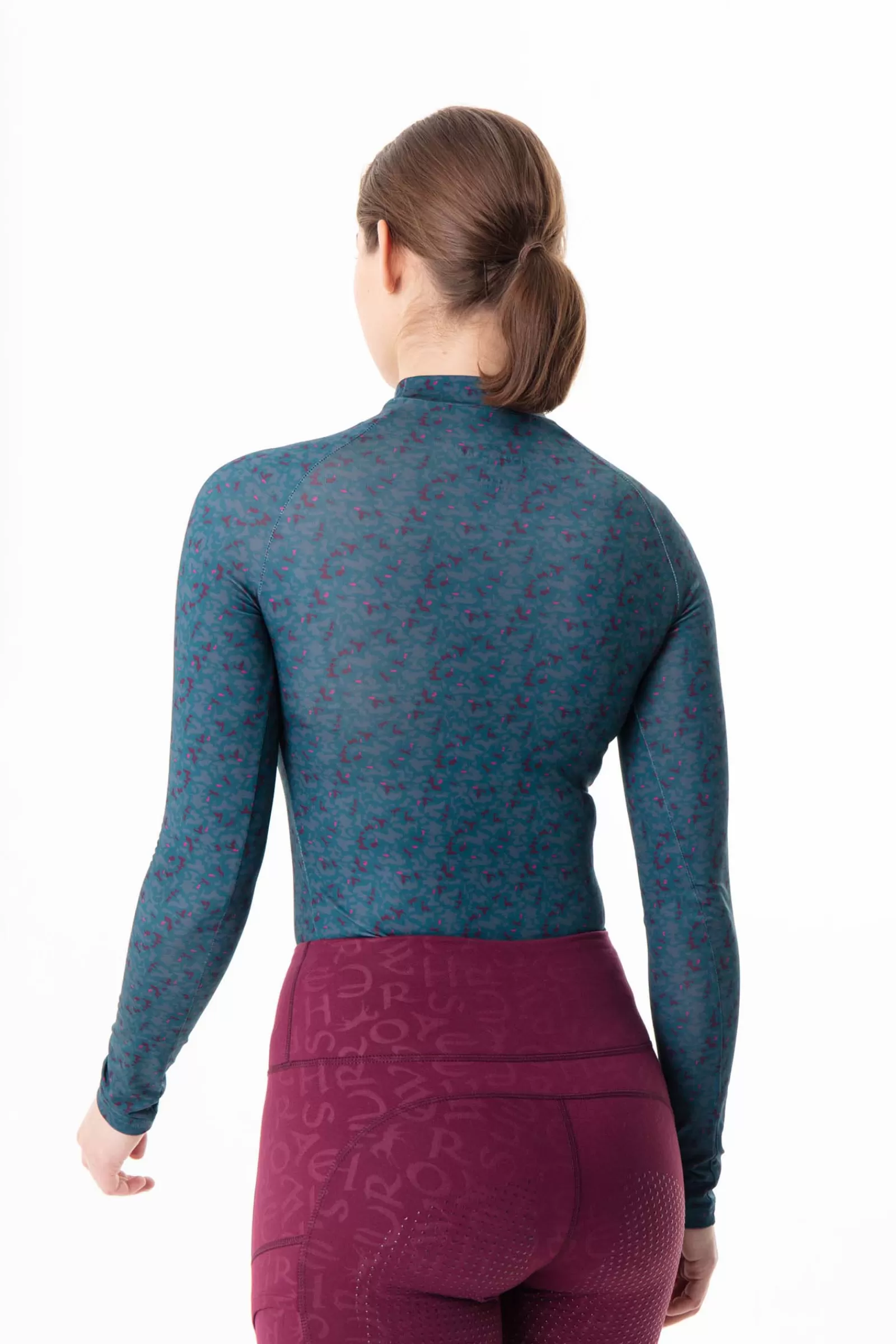 Tops & T-Shirts*horseware Keela Baselayer Turquoise/ Raspberry Pink