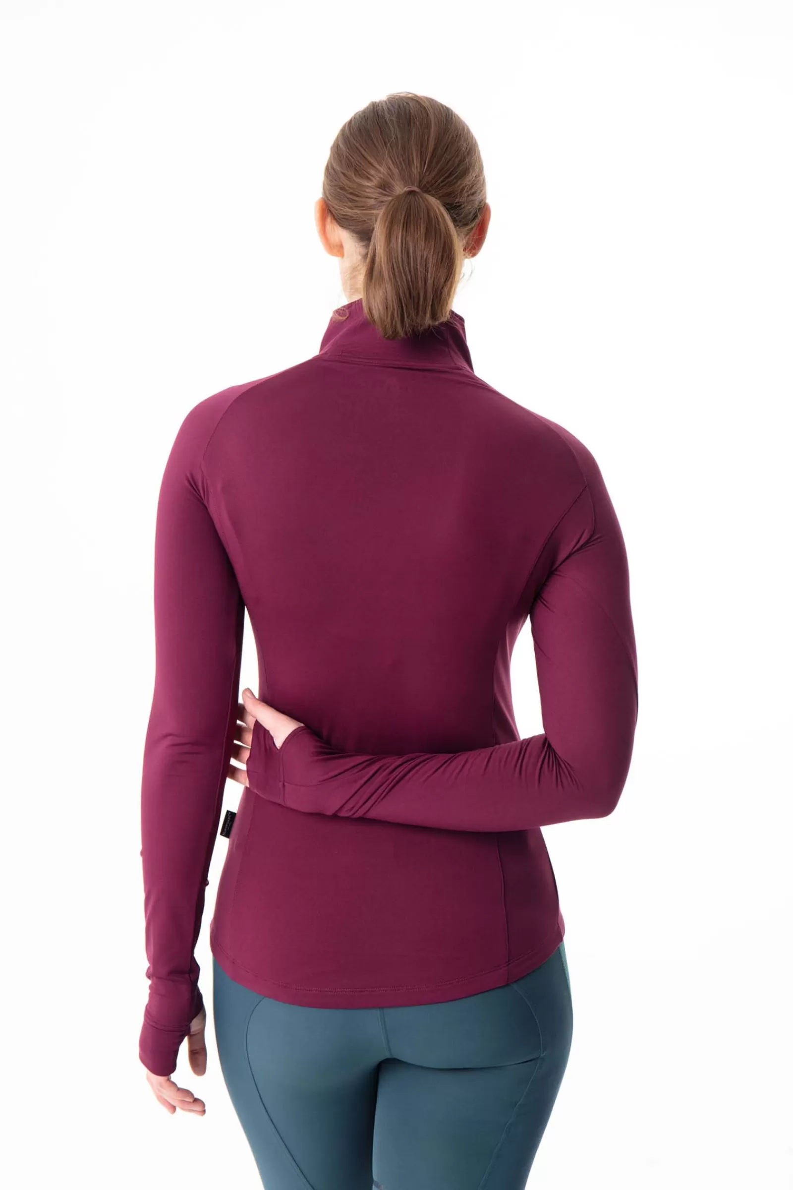 Tops & T-Shirts*horseware Thea Tech Quarter Zip Fleece Beetroot Pink