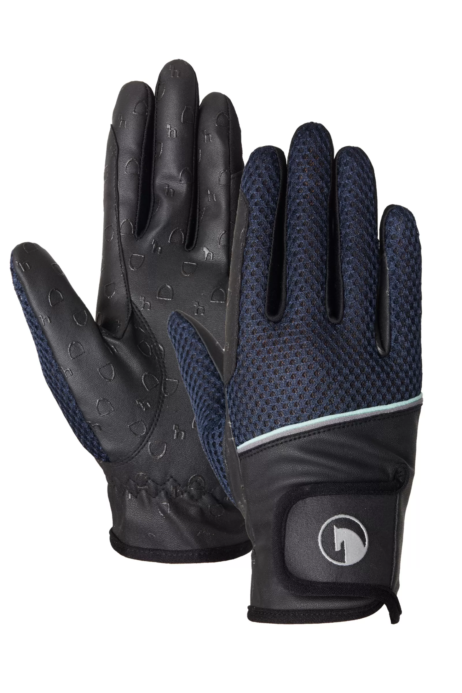 Summer Riding Gloves*horze Alani Women'S Summer Riding Gloves Dark Navy