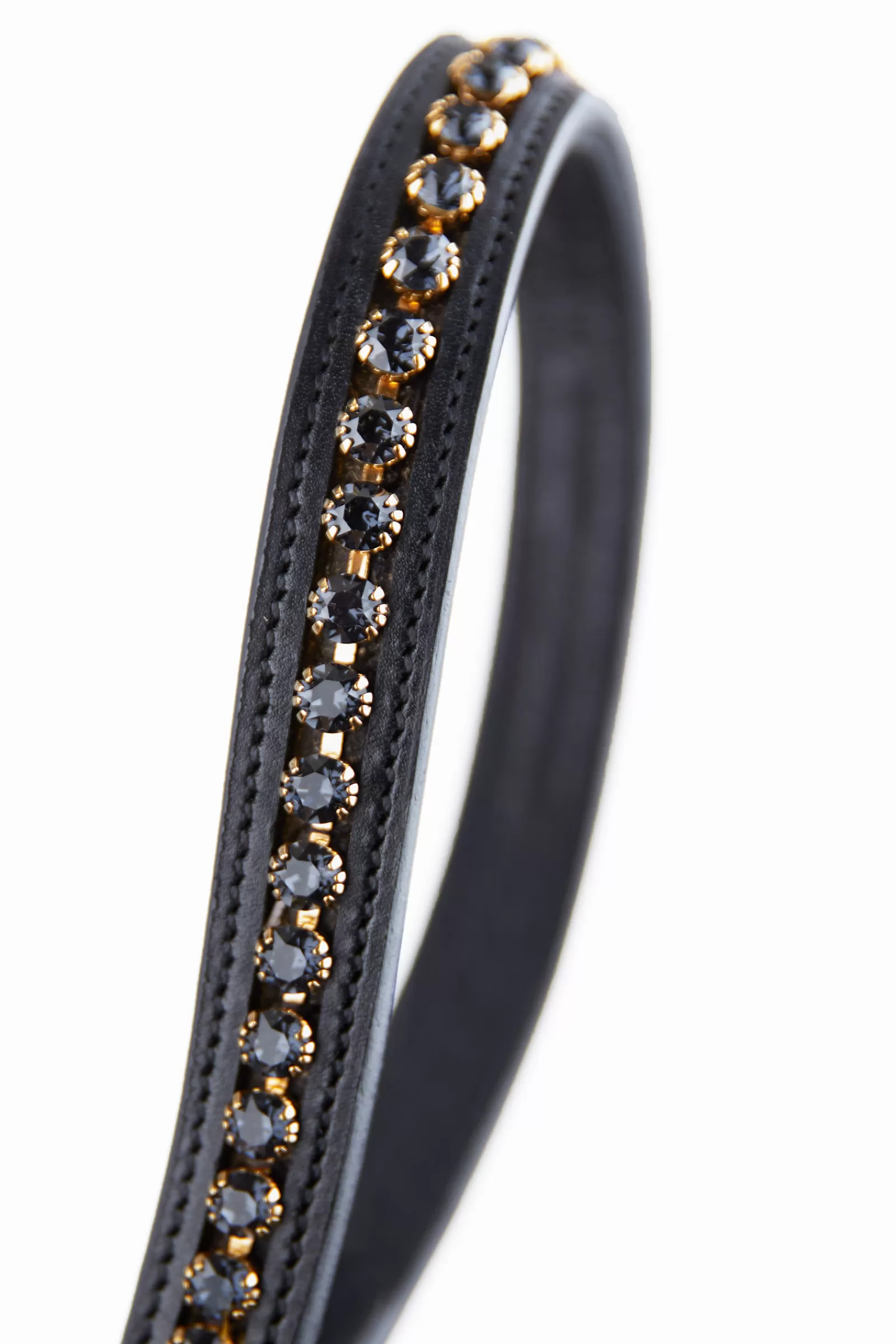 horze Amsterdam Browband With Swarovski Crystals> Browbands