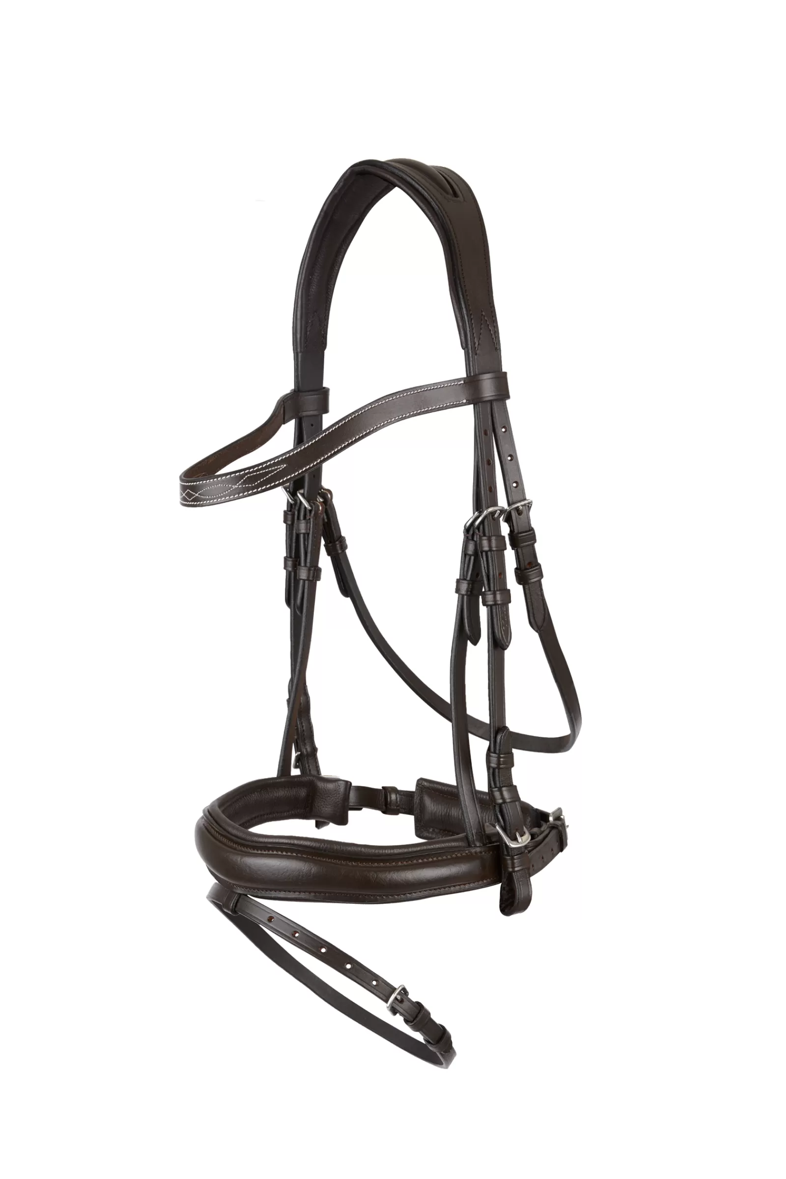 horze Anatomic Leather Bridle> Bridles & Nosebands