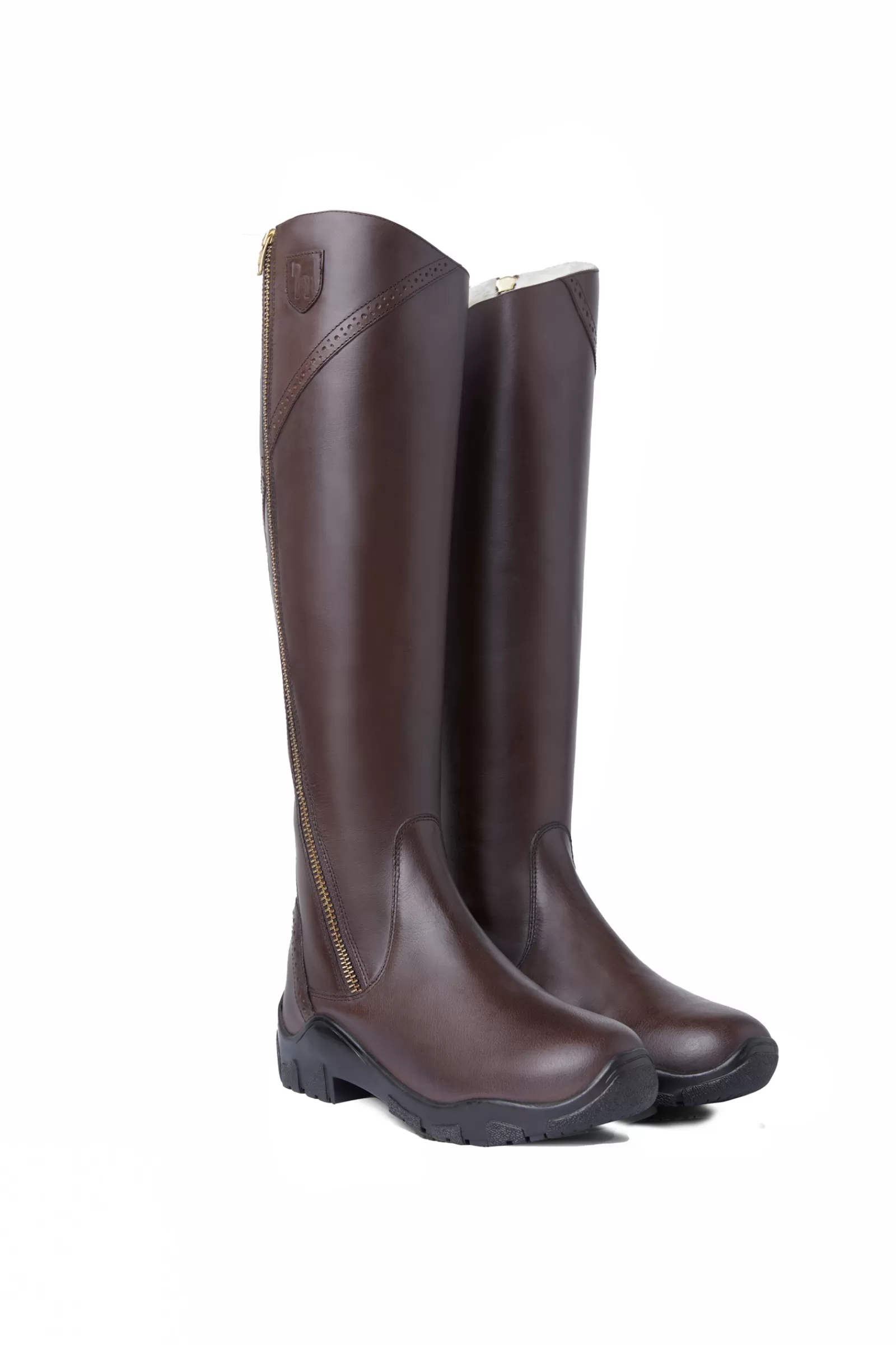 Riding Boots*horze Aspen Women'S Winter Tall Boots Dark Brown