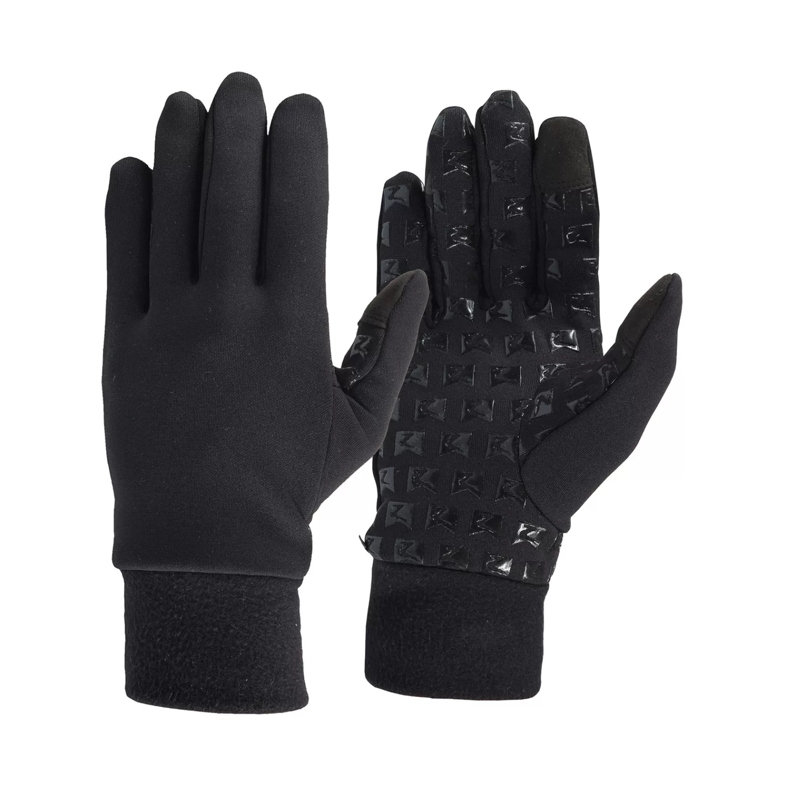 Riding Gloves For Winter*horze Avery Fleece Riding Gloves Black