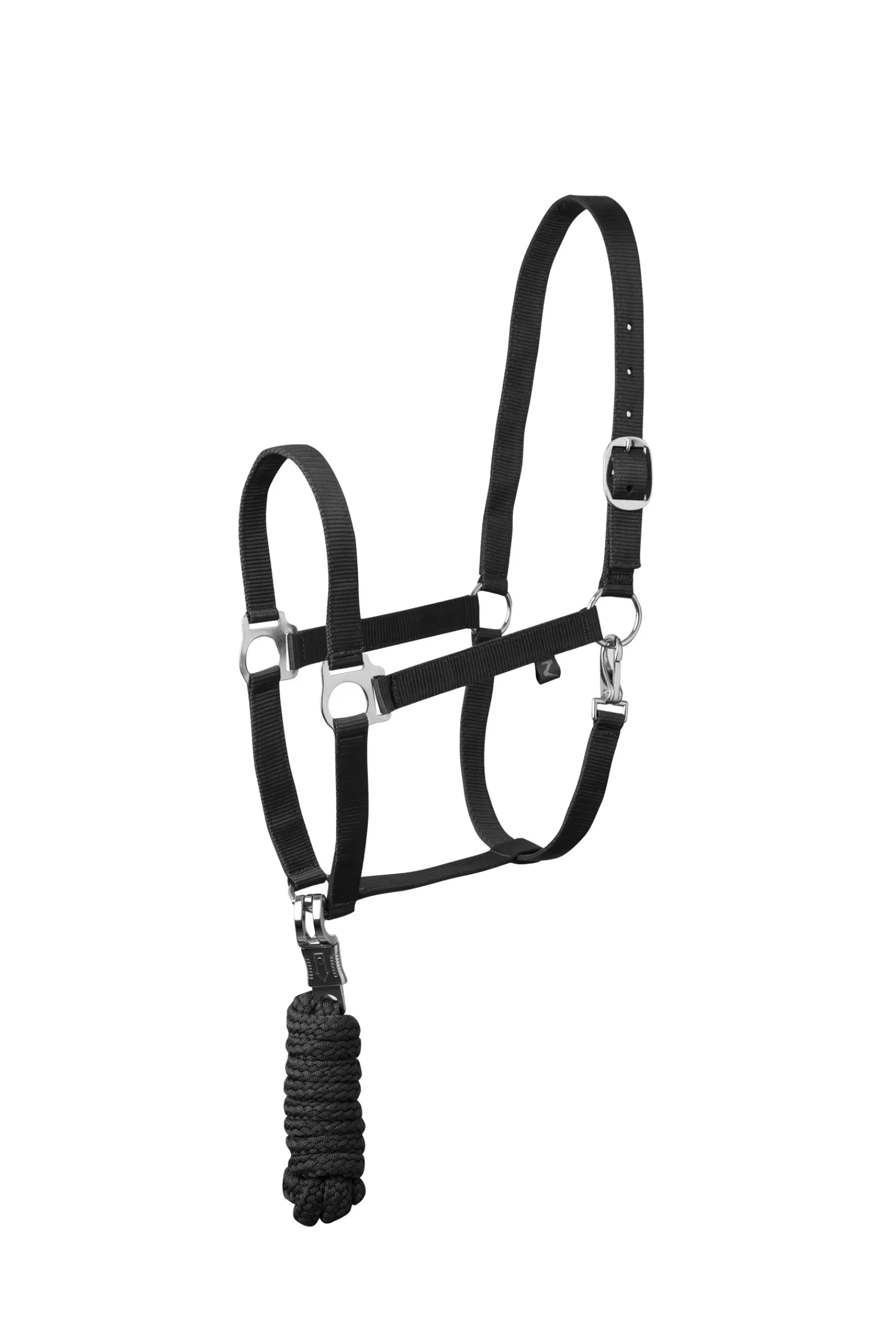 horze Basic Halter & Panic Hook Lead> Headcollars & Halters