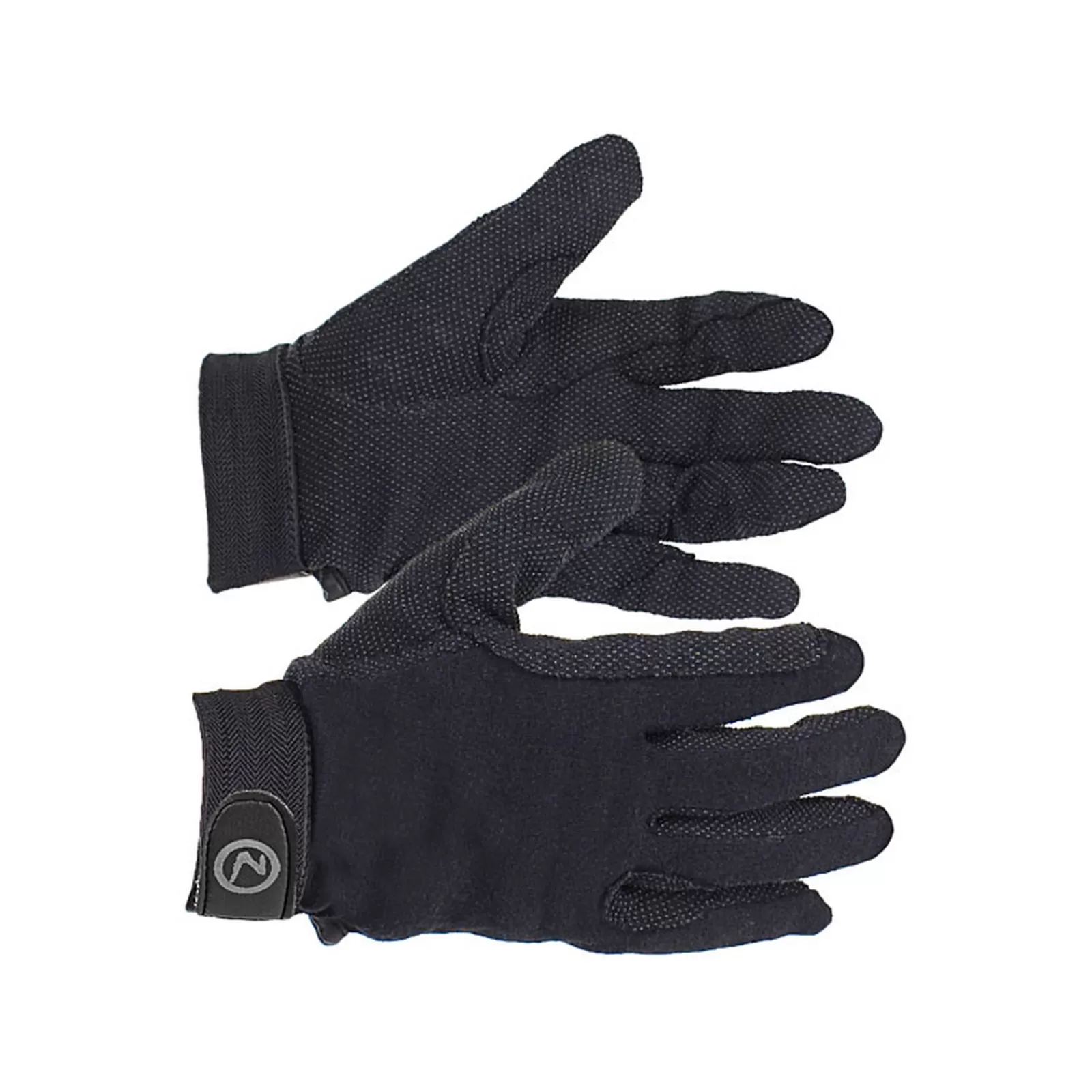 All Season Gloves*horze Basic Polygrip Riding Gloves Black