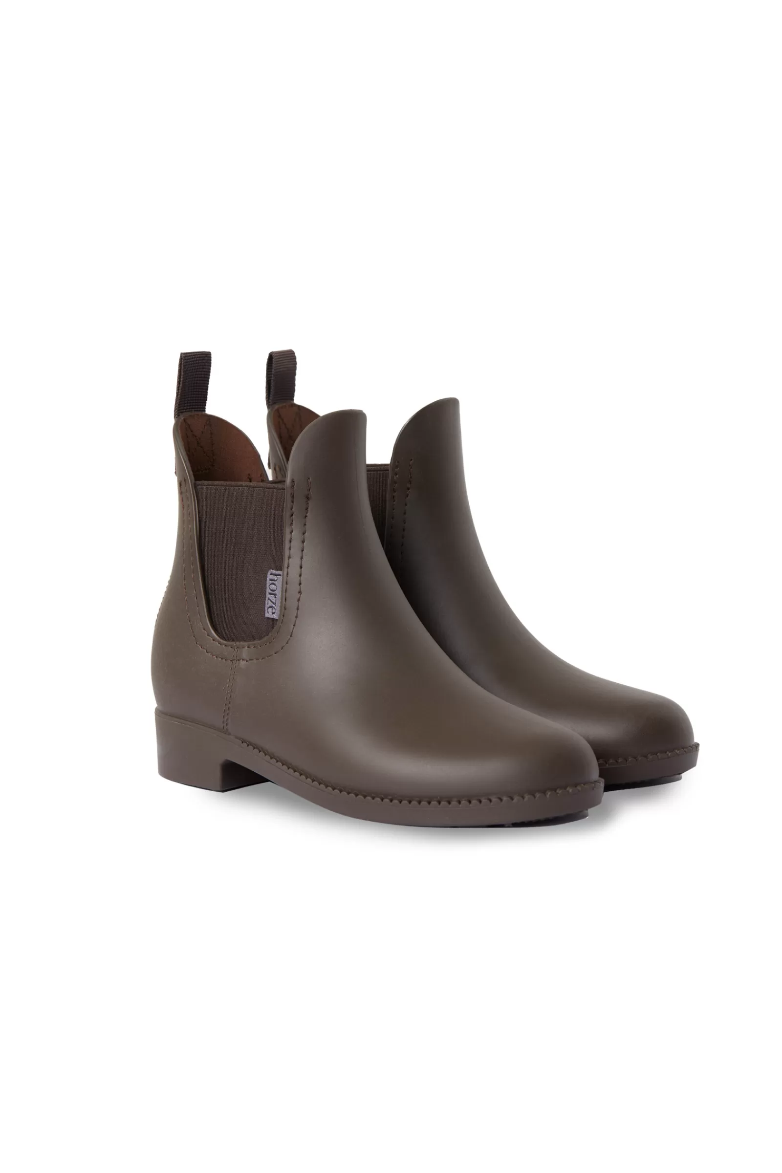 Kids Jodhpur Boots*horze Bonn Kids Rubber Jodhpur Boots Brown