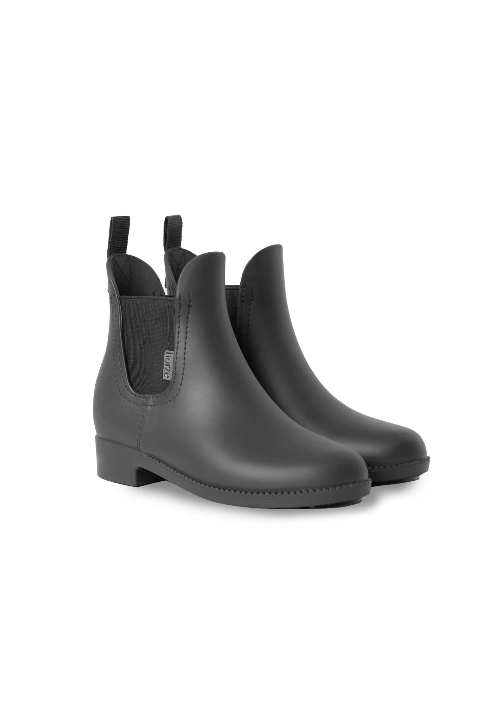 Jodhpur Boots*horze Bonn Women'S Rubber Jodhpur Boots Black