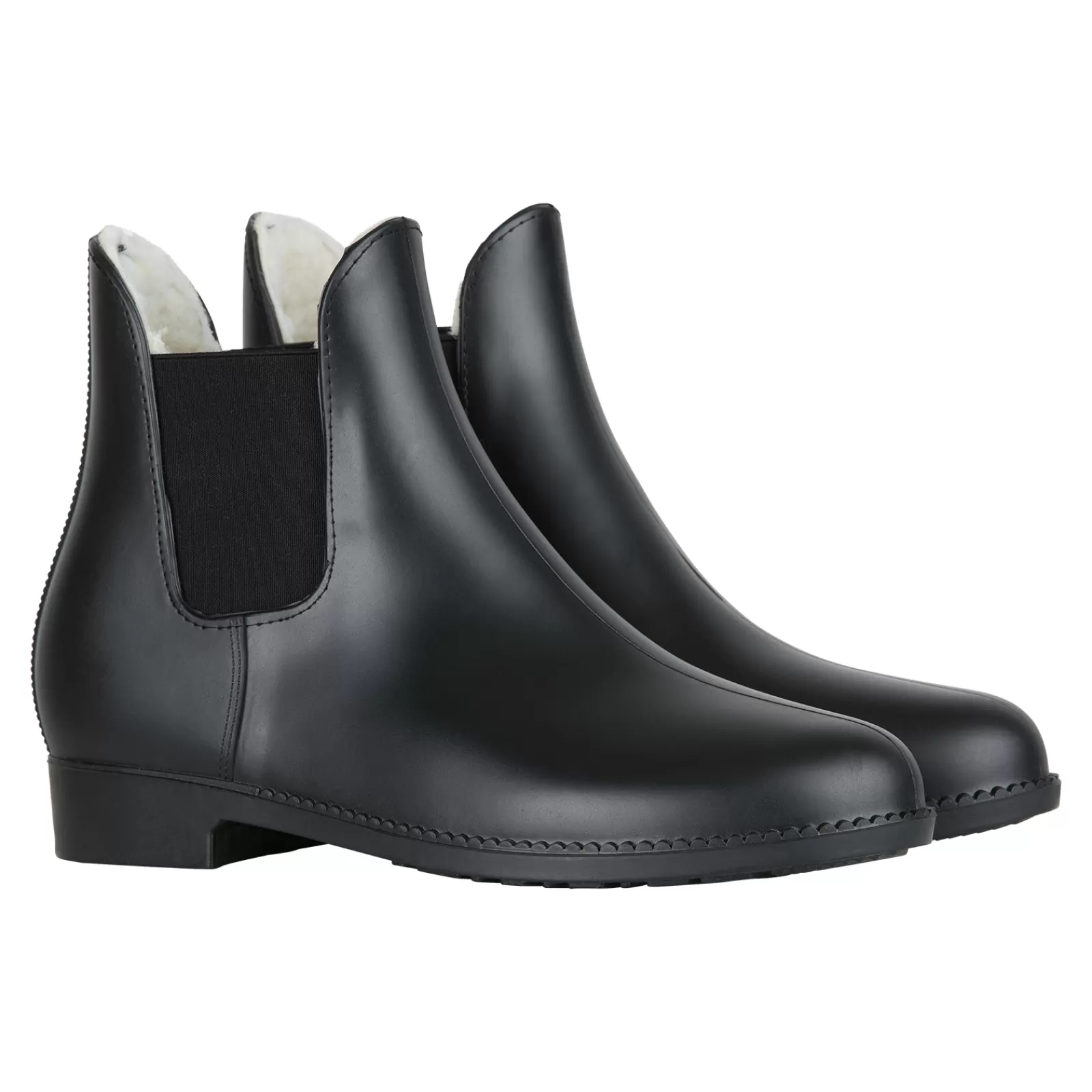 Jodhpur Boots*horze Bonn Women'S Winter Rubber Jodhpur Boots Black