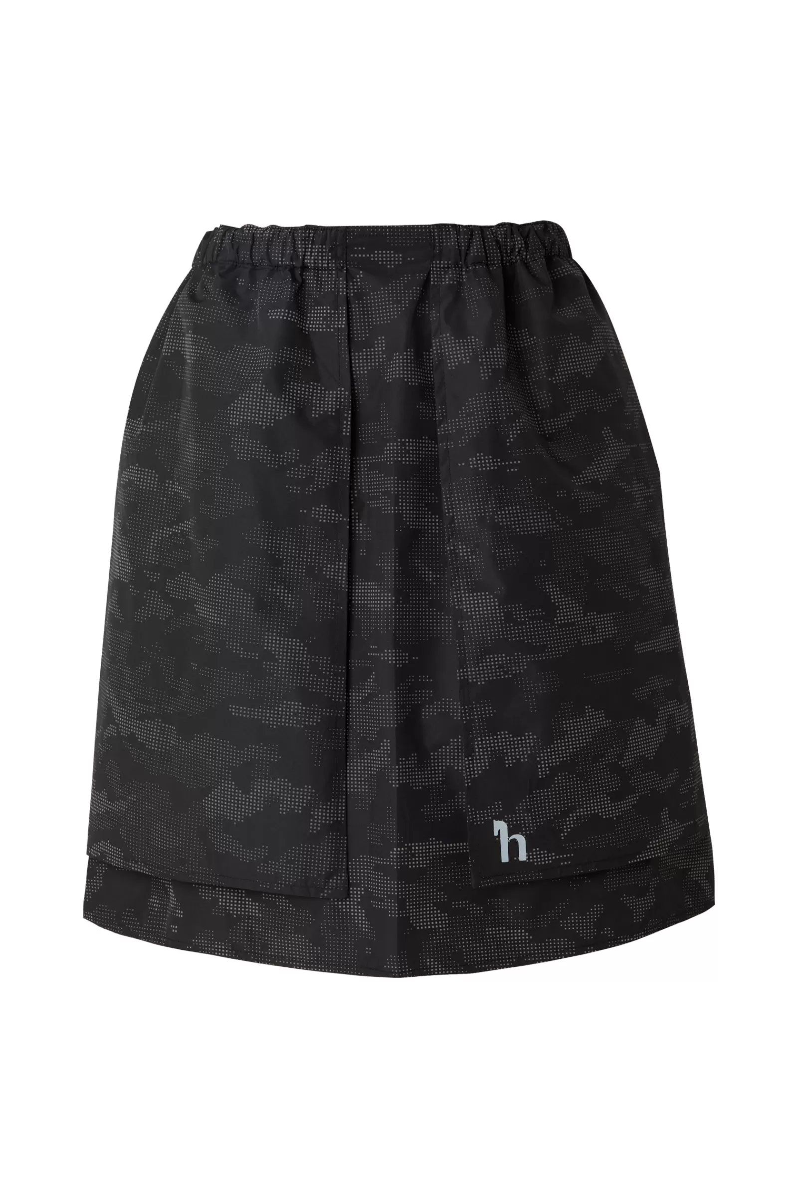 Waterproof Riding Trousers*horze Camo Luminox Reflective Skirt For Women Black/Silver