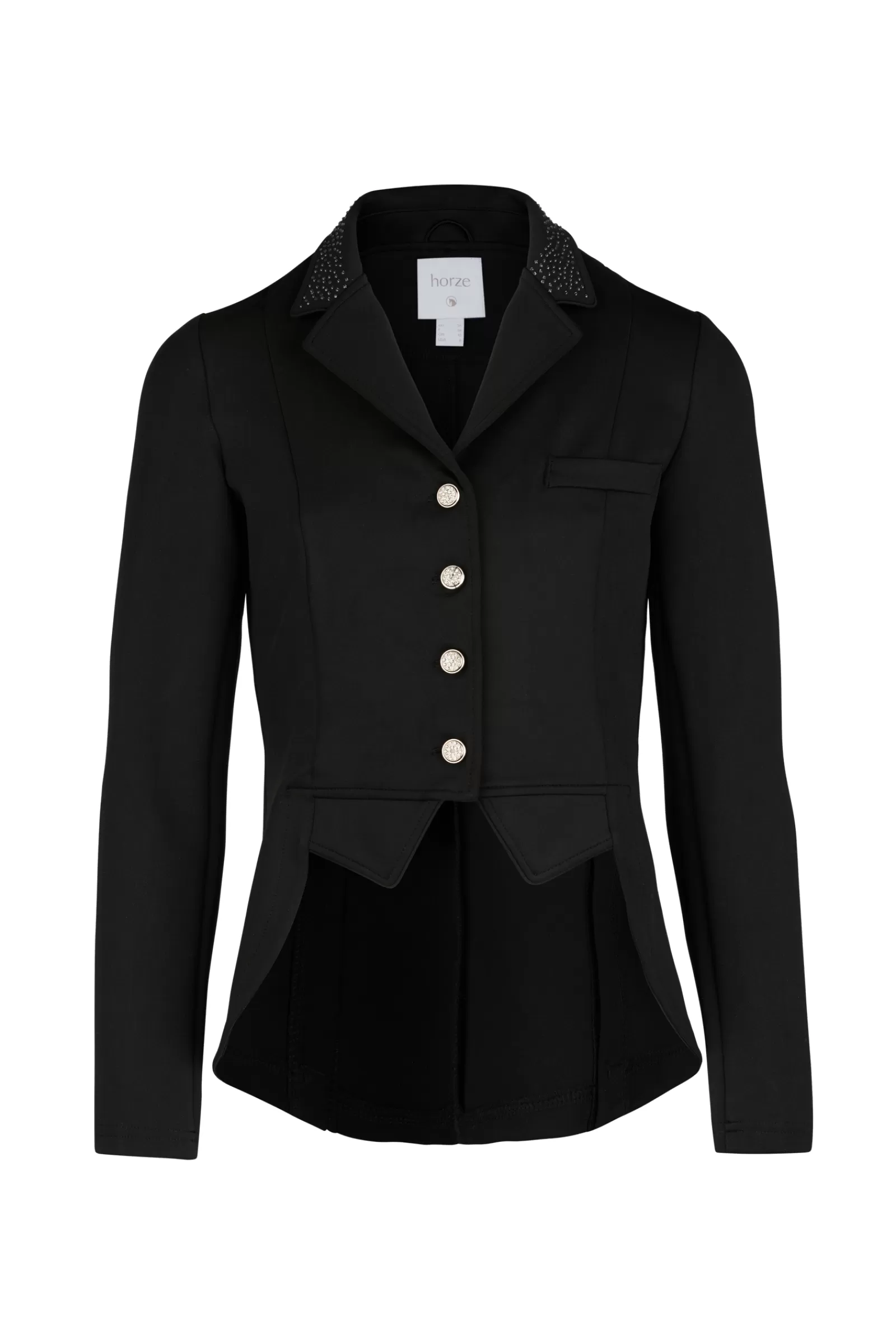 Show Clothing*horze Carla Women'S Show Riding Jacket Black