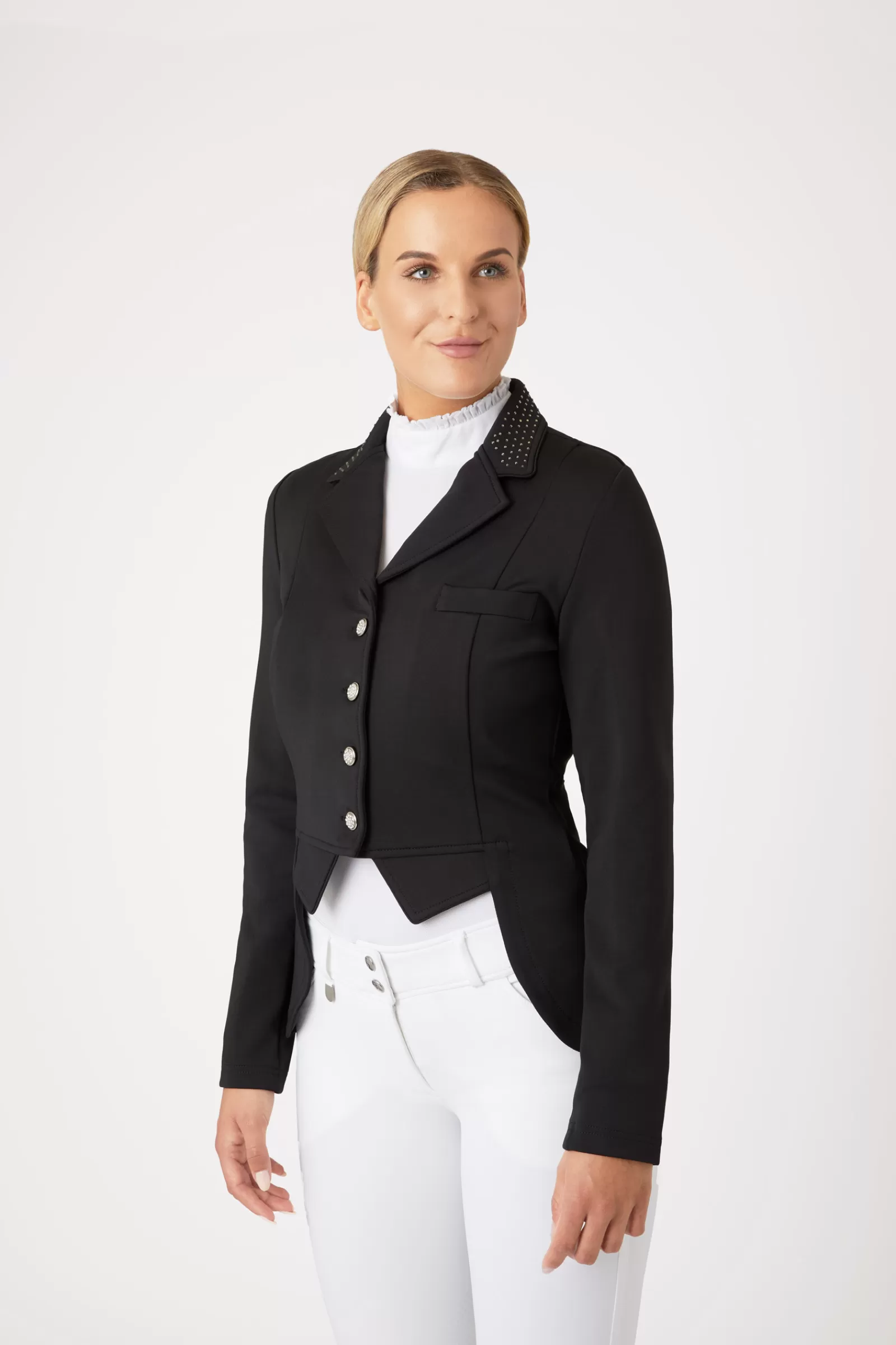 Show Clothing*horze Carla Women'S Show Riding Jacket Black