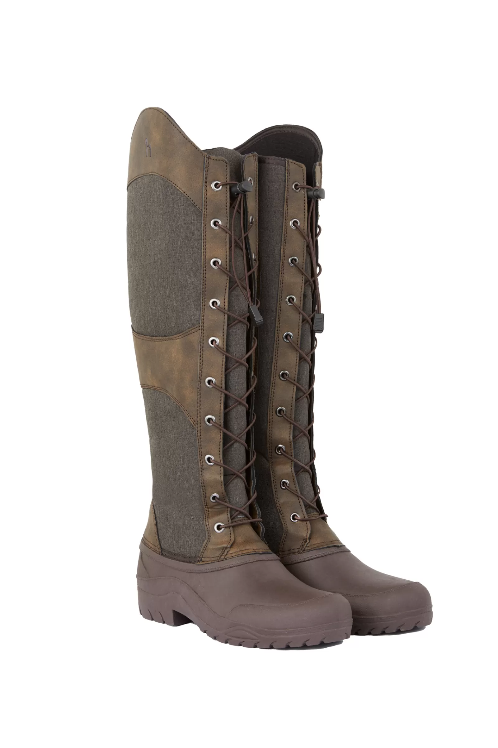 Riding Boots*horze Colorado Women'S Thermo Boots With Back Zipper Brown