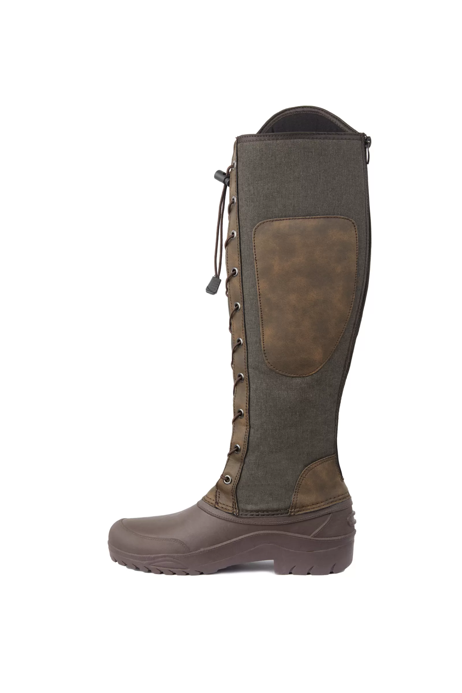 Riding Boots*horze Colorado Women'S Thermo Boots With Back Zipper Brown