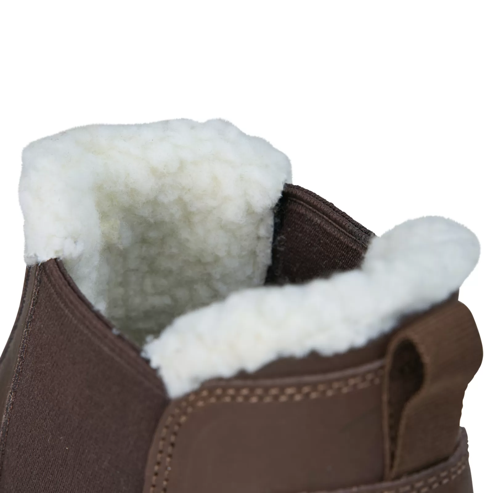 Jodhpur Boots*horze Copenhagen Women'S Waterproof Jodhpur Boots With Faux Fur Lining Dark Brown
